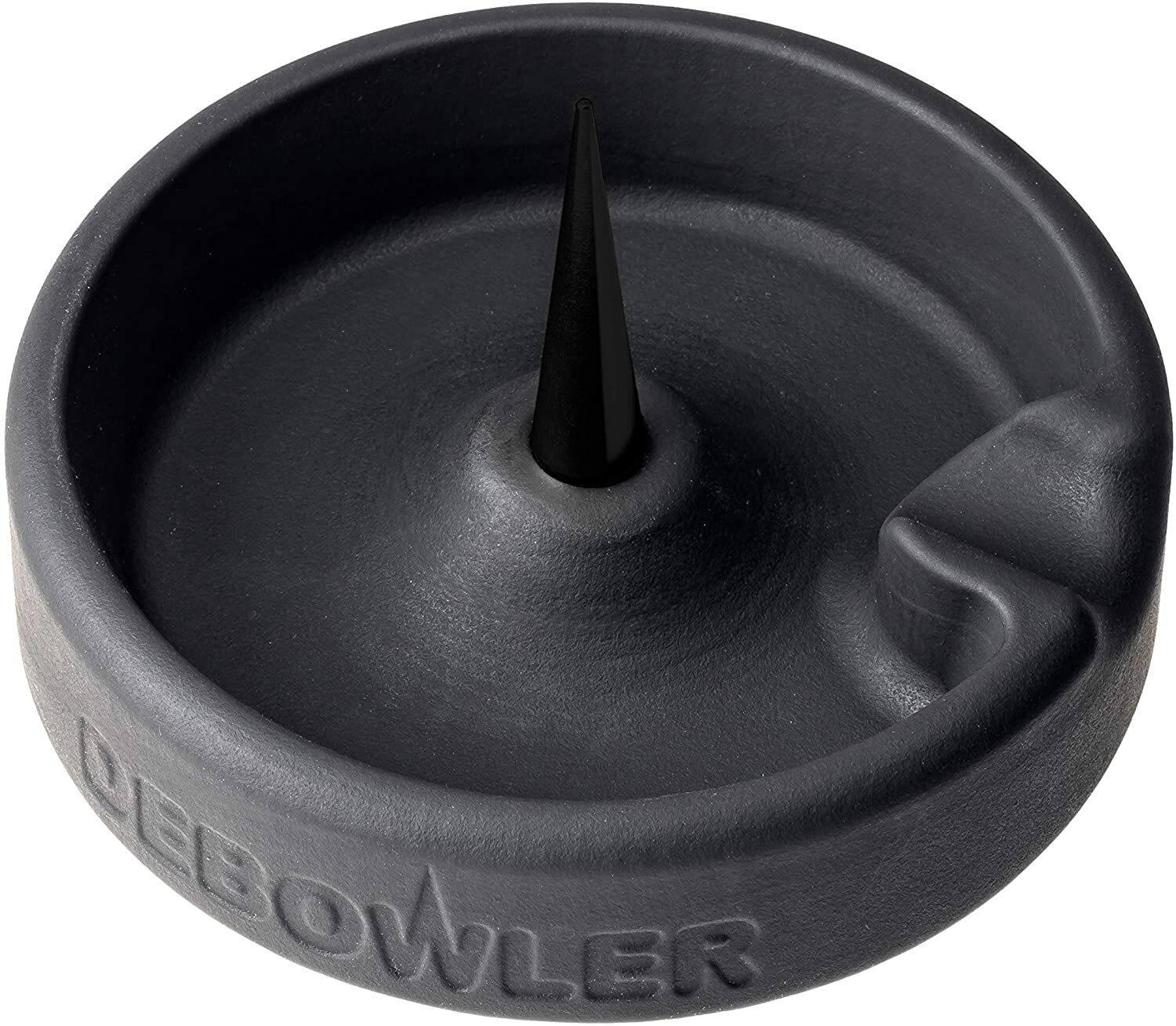 Debowler Minimalist Silicone Ashtray w/ Anodized Billet Aluminum Cleaning Poker