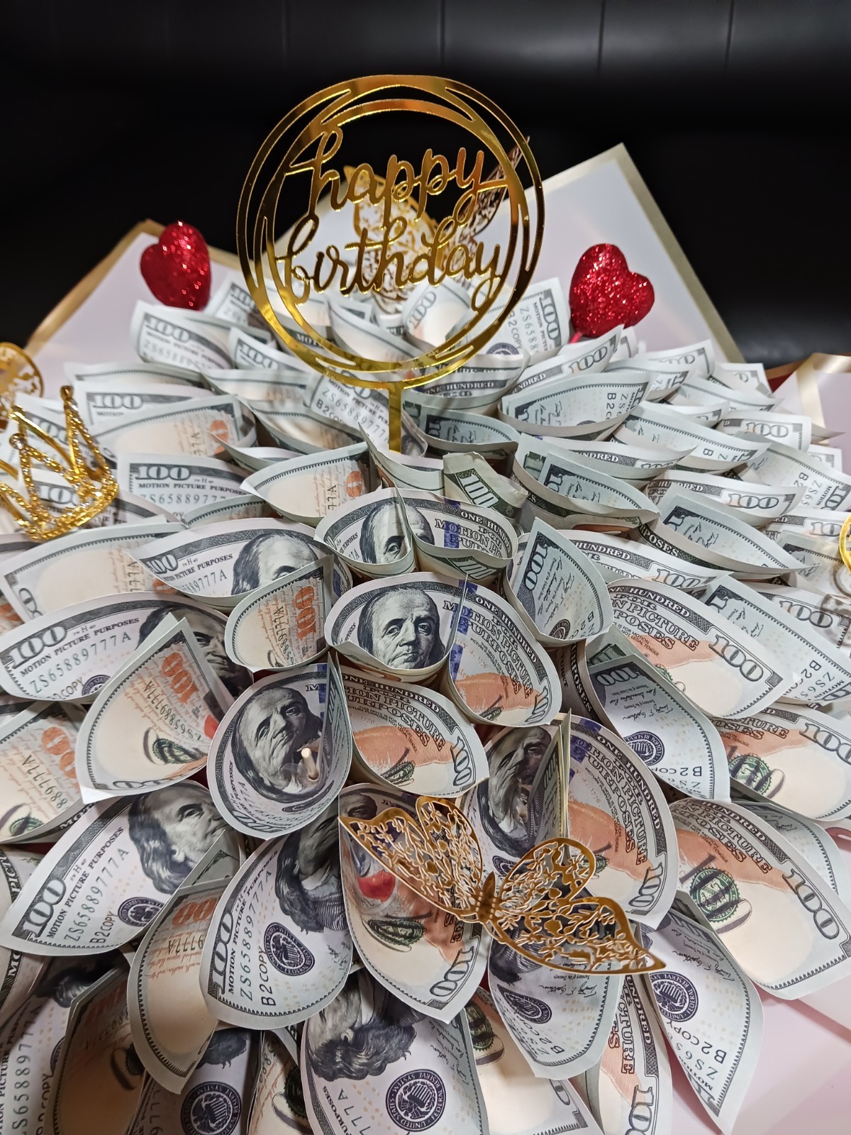 All occasions 100 Money Bouquet