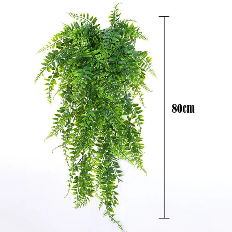 3pcs Green Artificial Hanging Vine Garland Fake Ivy Plant Decor Set – NEW