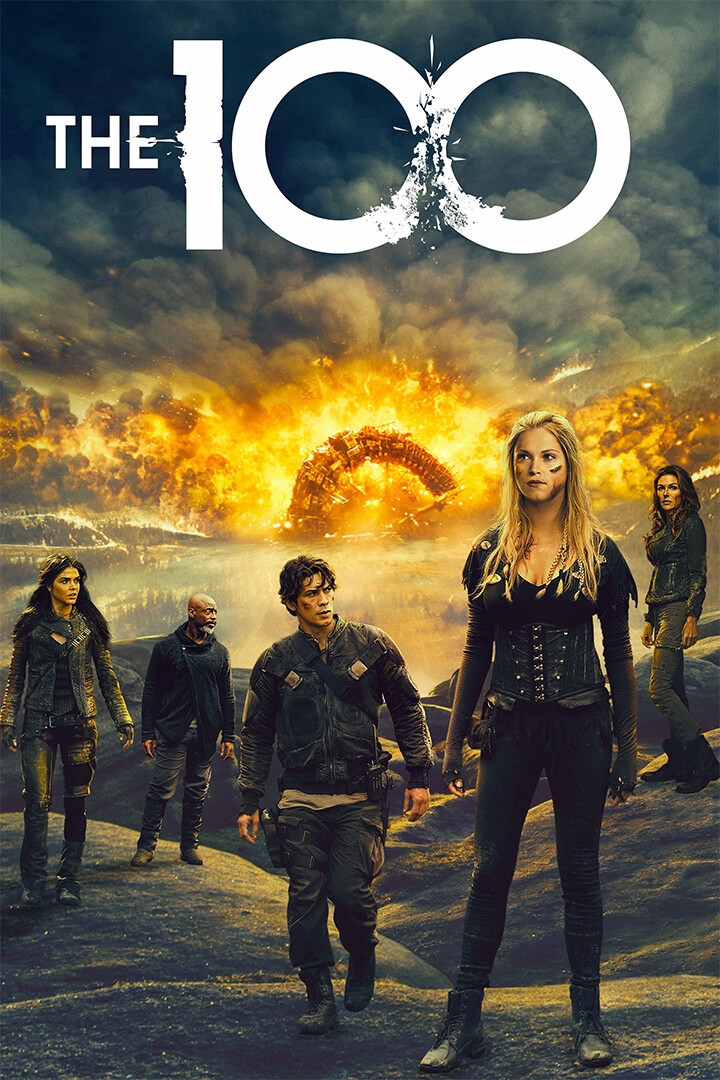 The 100 Hot Tv Series Show Print Painting Wall Art Home Decor – POSTER 20×30
