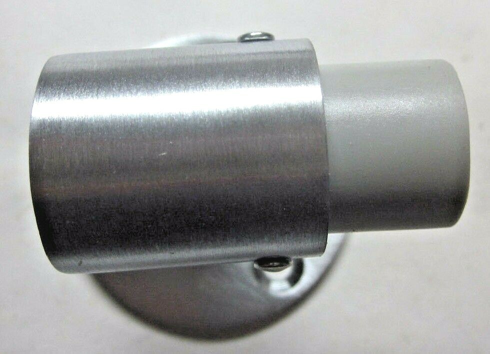 Rockwood 470 Floor Mount 3″ Satin Chrome Door Stop Bumper DuraFlex High Quality