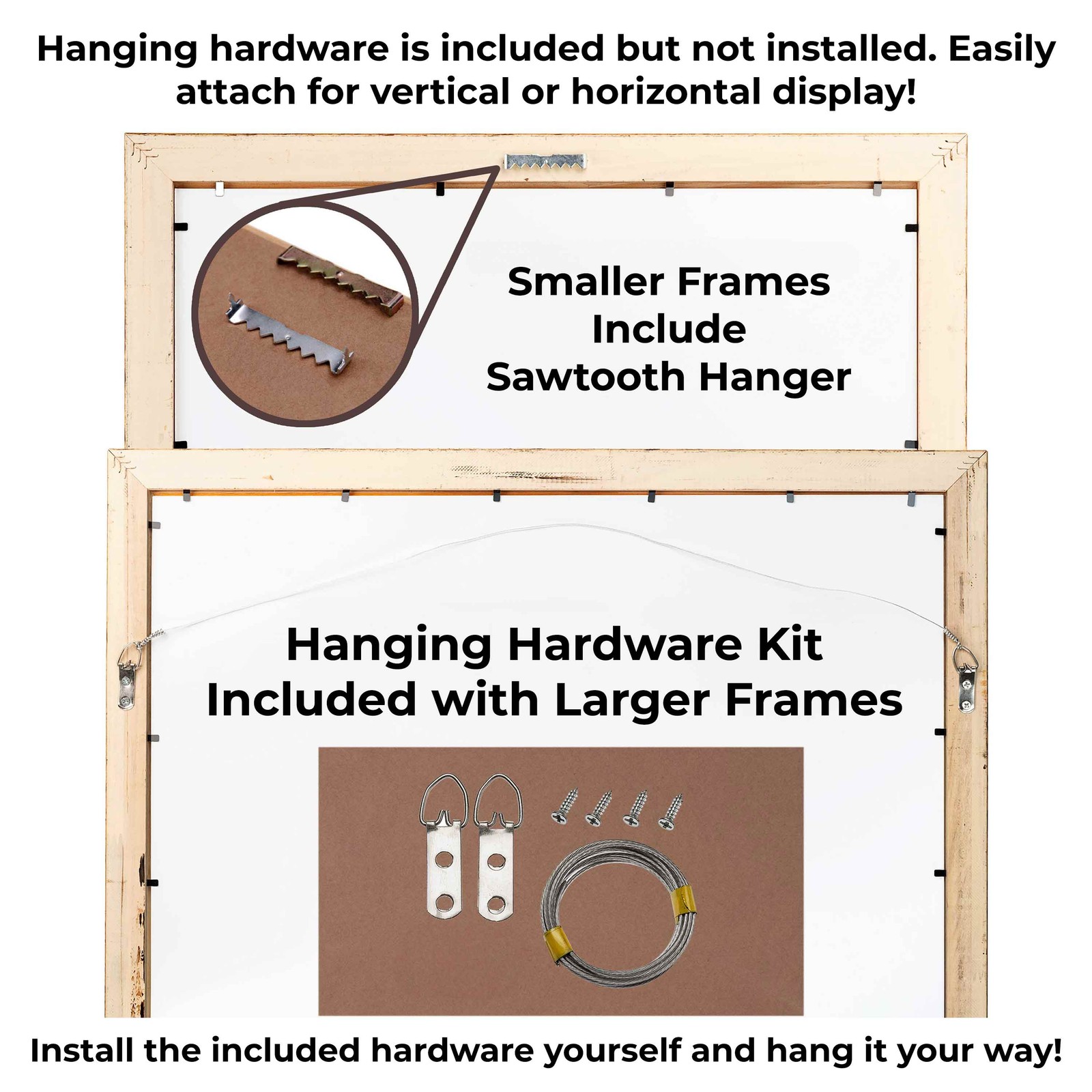 11×17 Shadow Box Frame Black | 1 inches Deep Real Wood Contemporary Shadowbox Di