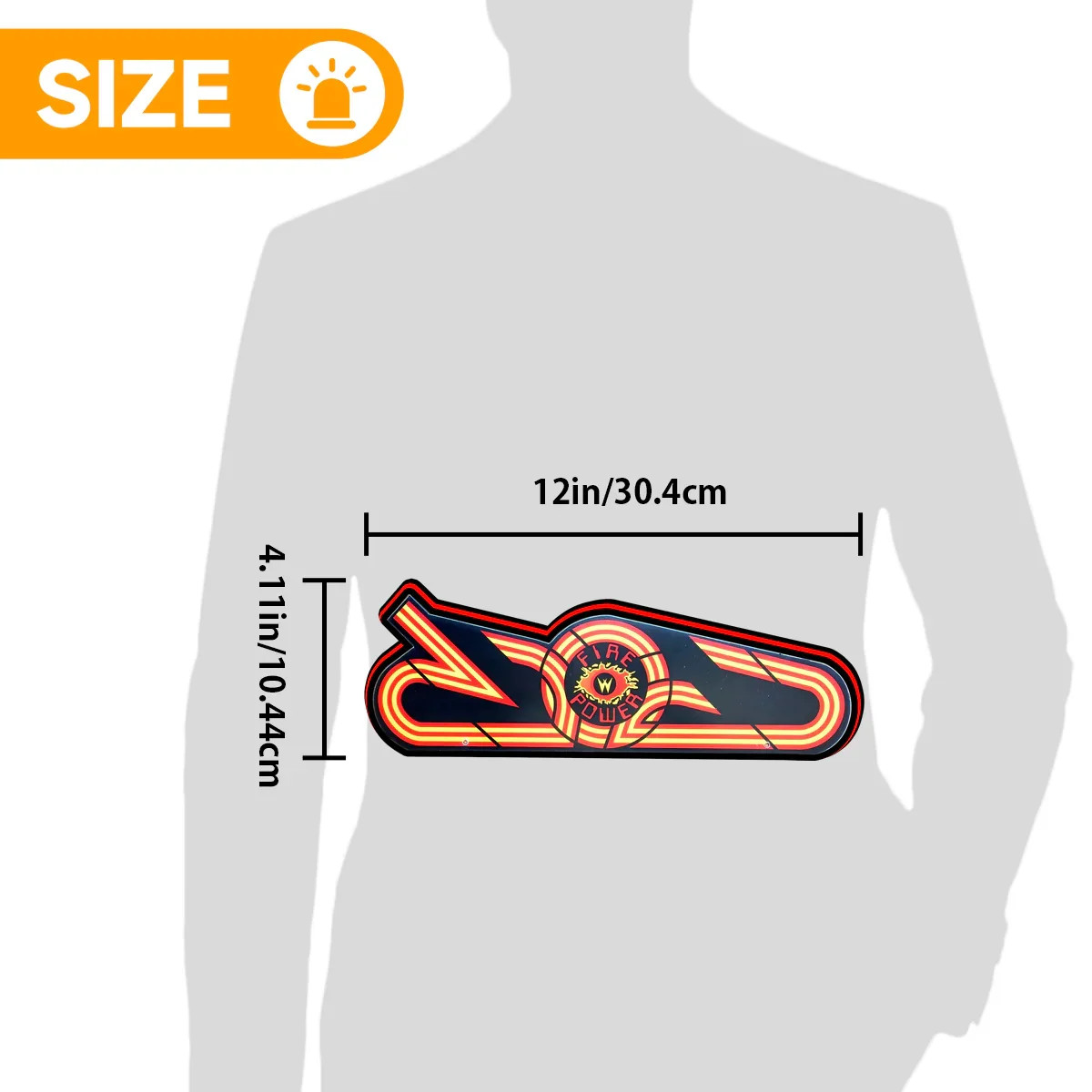 Topper Filliper for Firepower Logo Led Lightbox for Pinball 3D Printed Lightbox