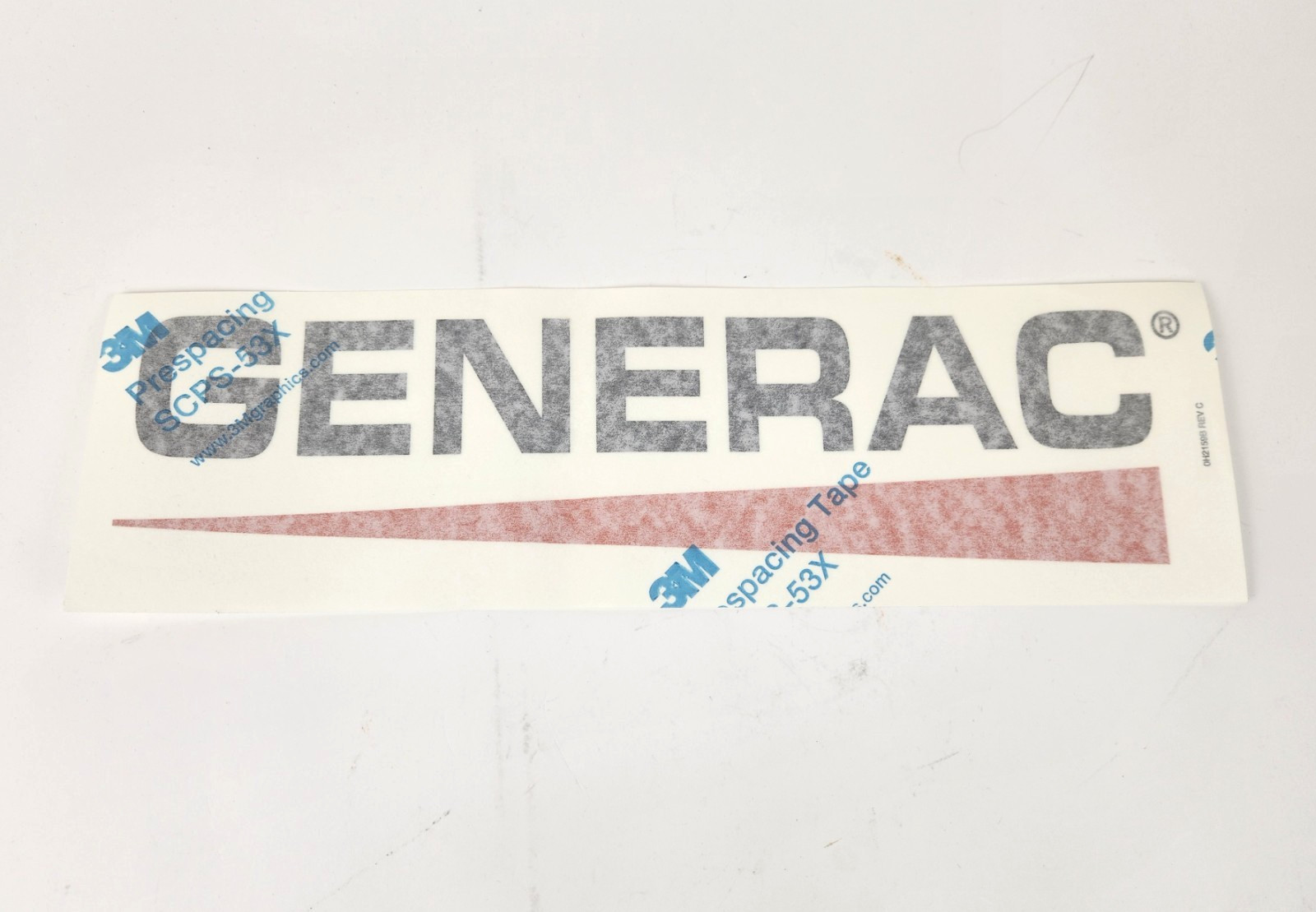 Generac Logo OEM Stick-On Decal Sticker 18″ x 5.25″ FG51954 for Generator