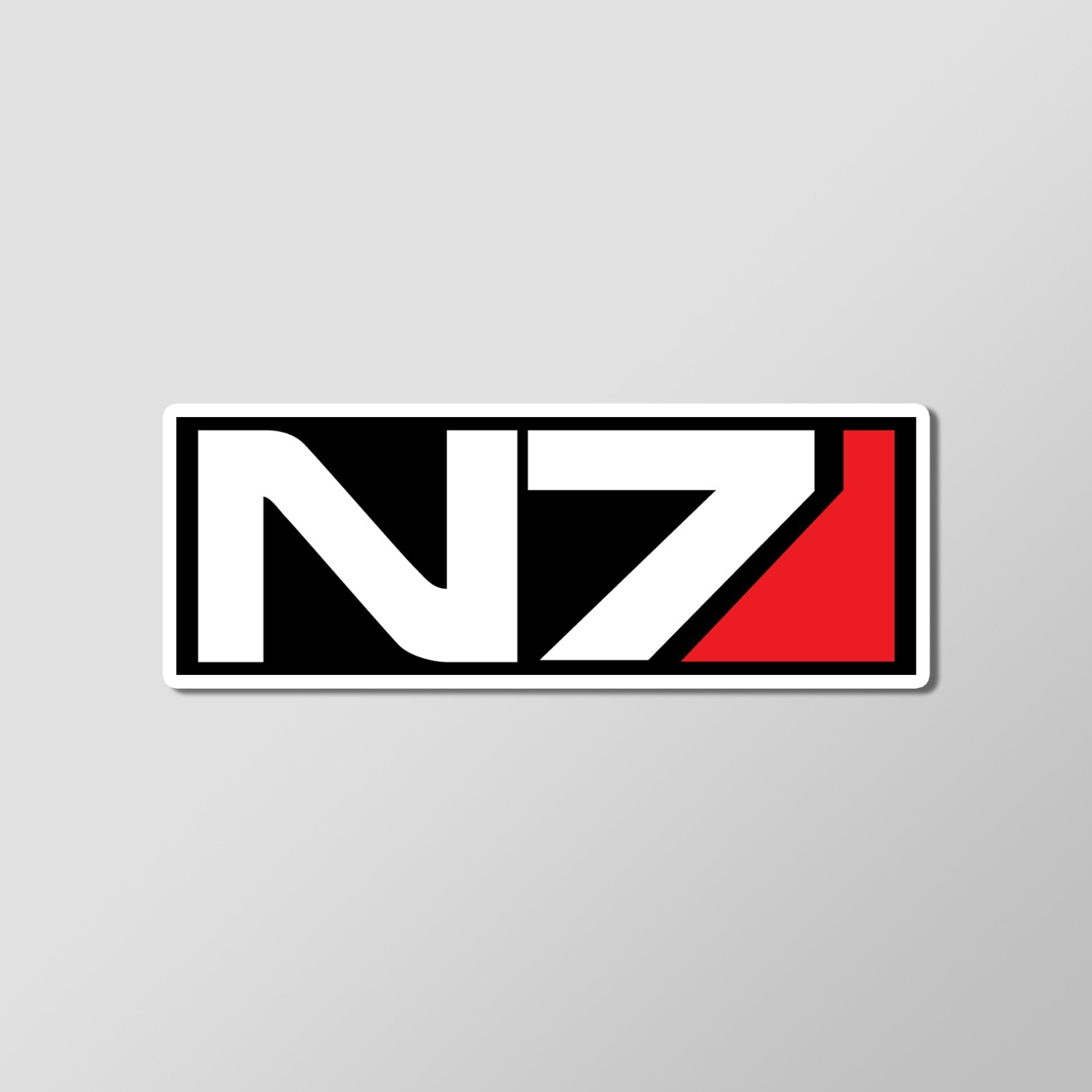 Mass Effect N7 Insignia System Alliance Video Games – Laminated Sticker 3″ Width