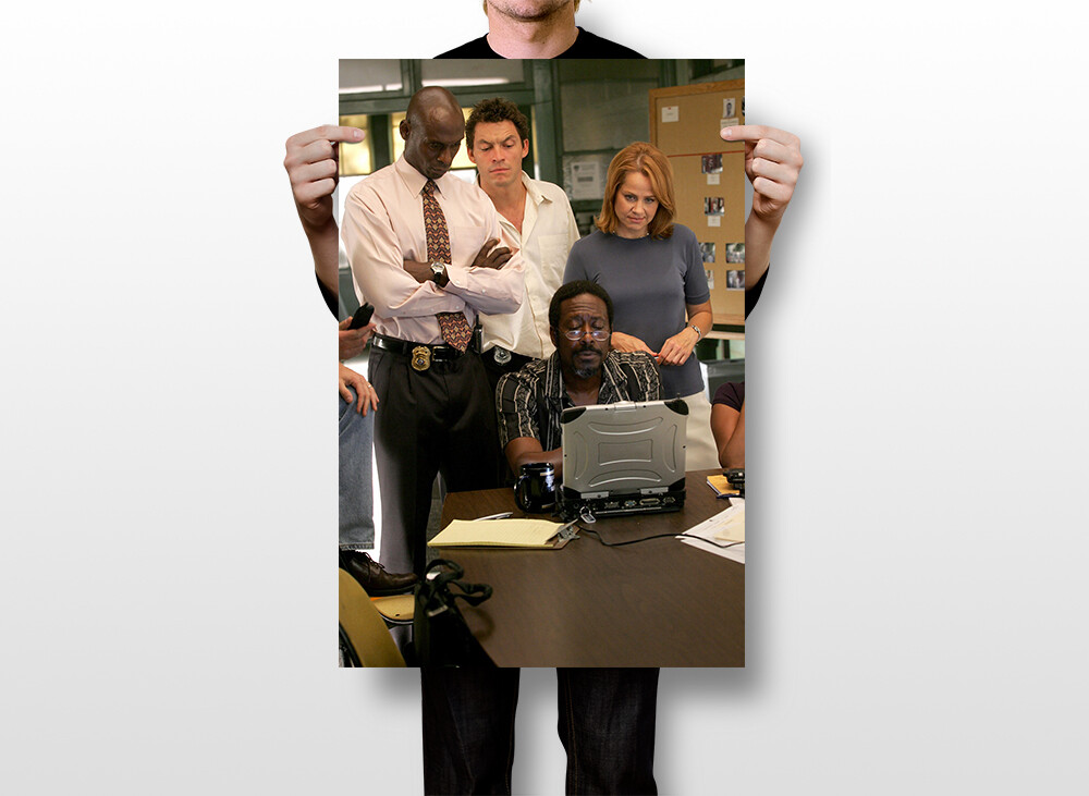 The Wire Chrime Drama Tv Show Series Wall Art Home Decor – POSTER 20×30
