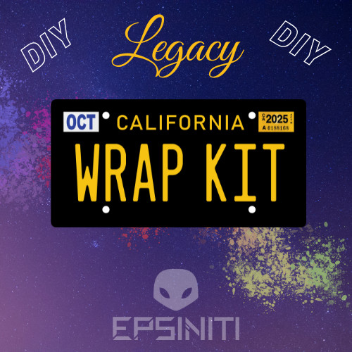 LEGACY California Plate Wrap DIY Kit