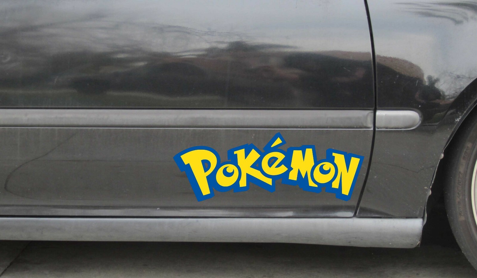 Pokemon Logo – Vinyl Decal – Pokemon Sticker – You Choose Size and Color