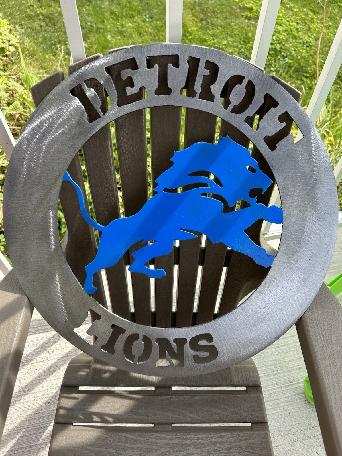 Michigan Sports Teams Metal Art 16 Gauge Steel, 16×16” Round Set Of 6