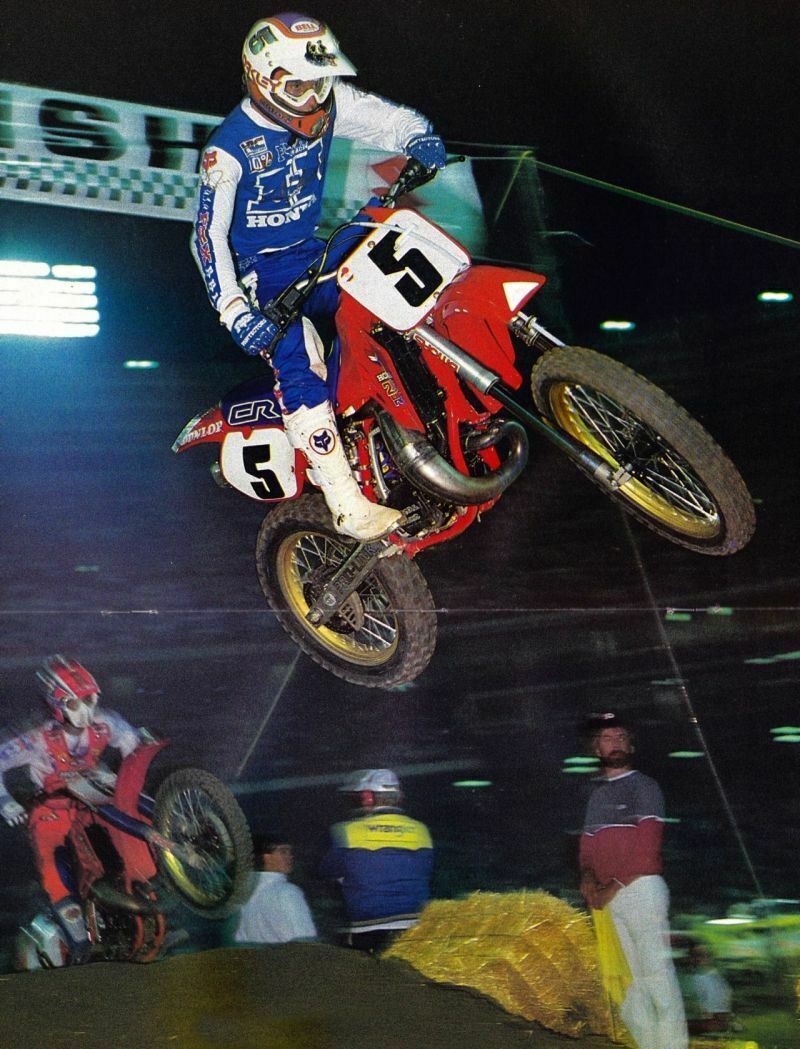WALL POSTER: RICK JOHNSON Poster MOTOCROSS HONDA Poster 3 (20×30)