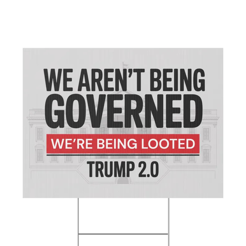 Anti Trump Yard Sign Protest Sign Political Election Weatherproof