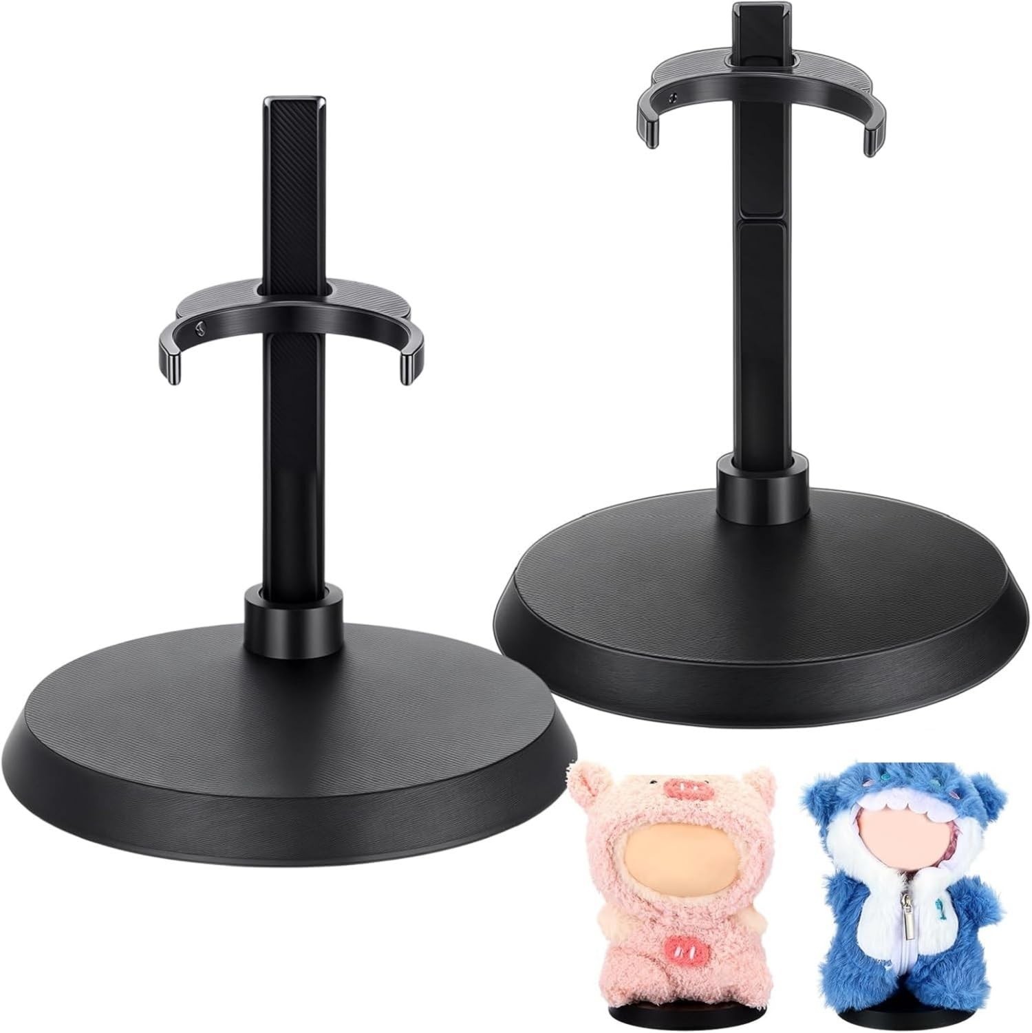 Simgoing 2 Pack Adjustable Doll Stands for 17cm Dolls Display Stands Support …
