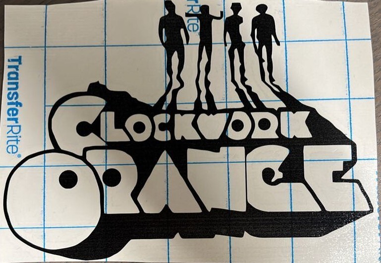Clockwork Orange Alex die cut vinyl decal sticker wall window 10″ car auto