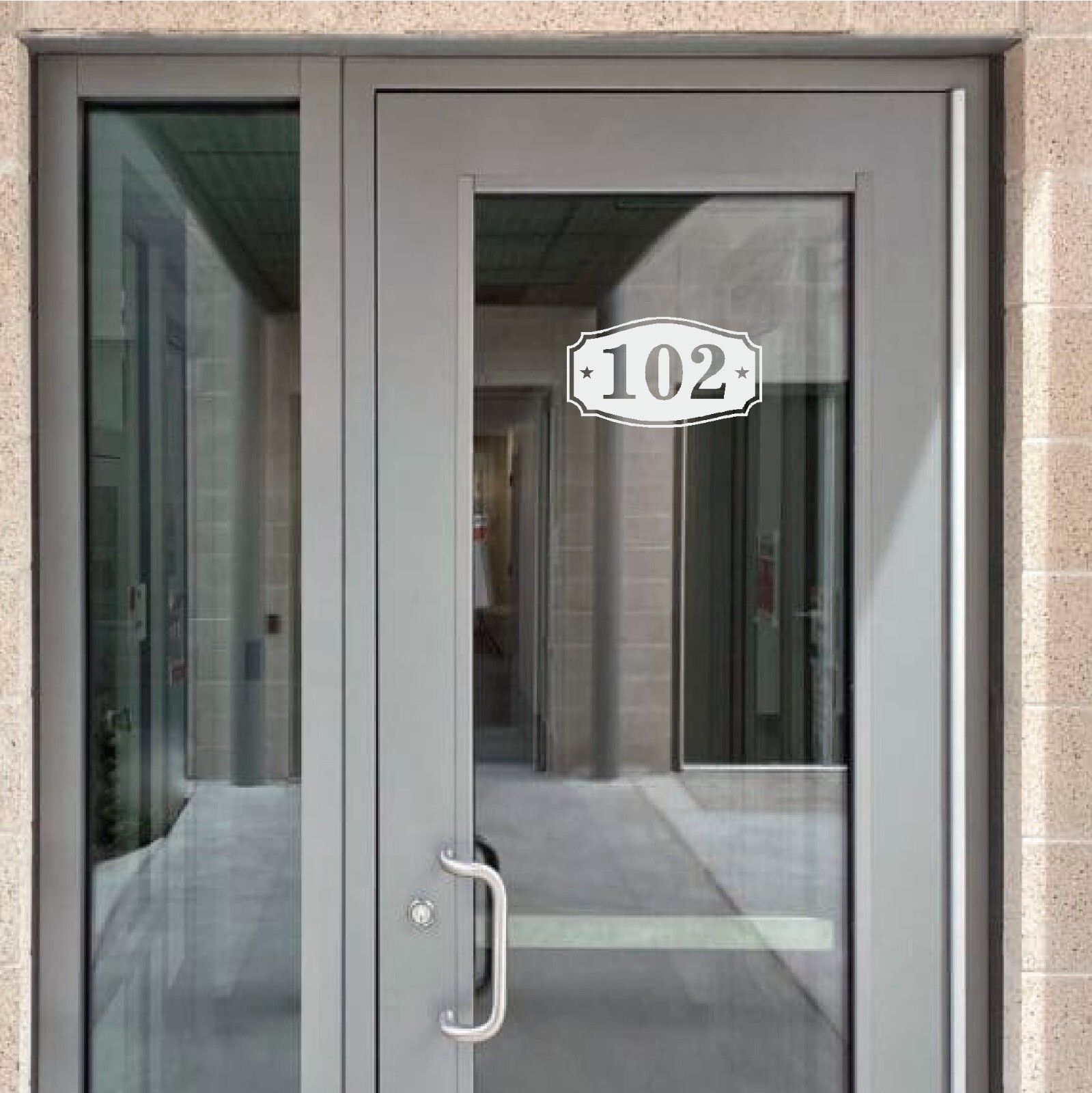 Custom Number Decal for House Address Business Door Suite Locker Vinyl Sticker