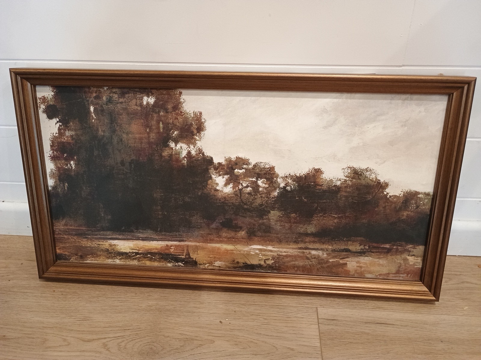 Studio McGee Horizontal Landscape Framed Wall Art Canvas Discontinued 13.9″×25.4