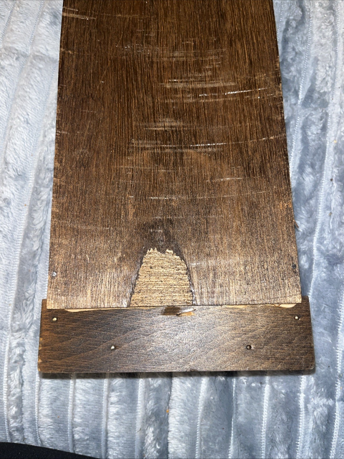 Vintage 80s Goodwood Wooden Strawberry Mail Organizer Key Holder Wall 3 Tie