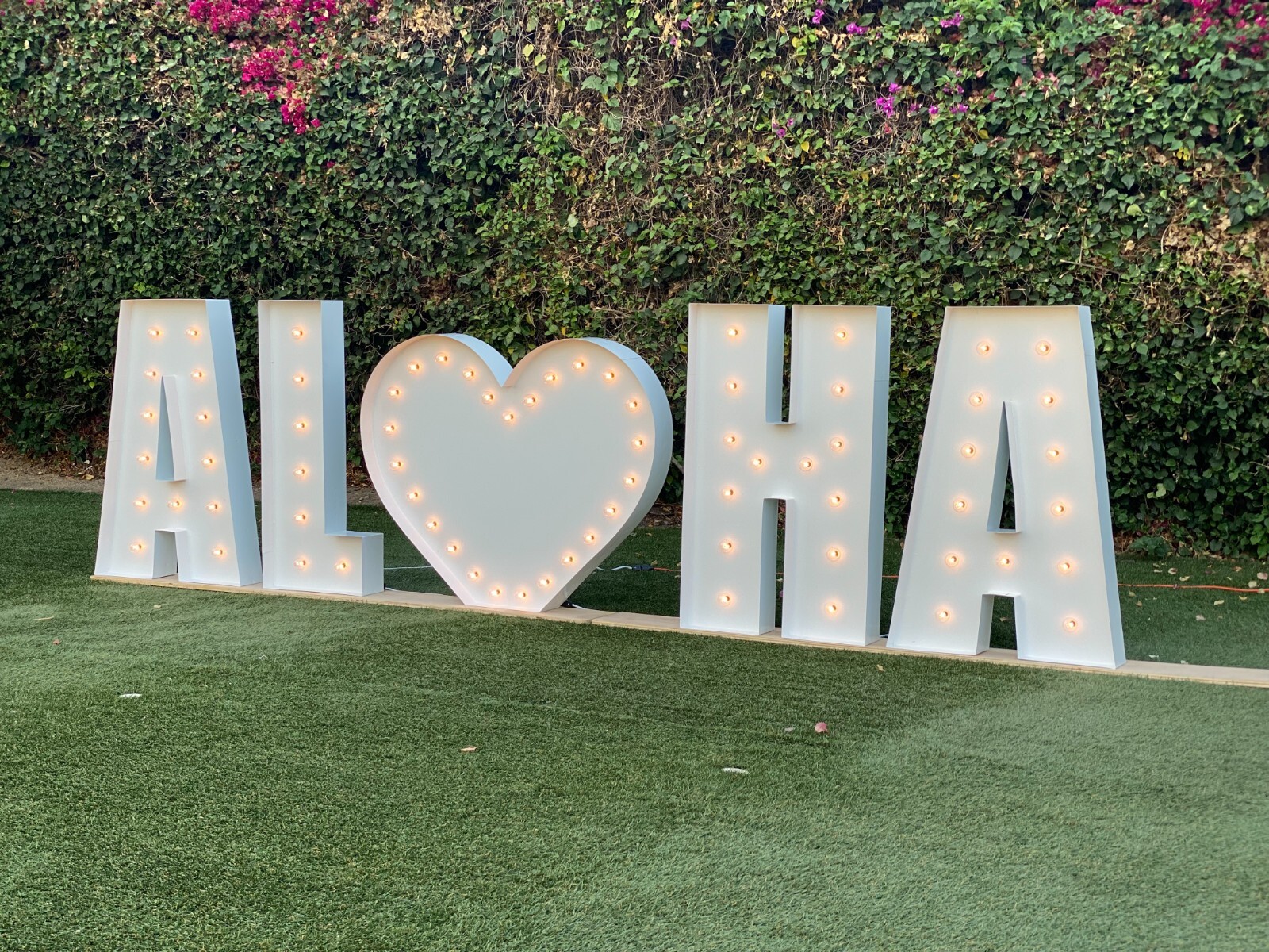 Extra Large Marquee Letters 5ft Tall |Giant Light Up Letters and Numbers 5ft 6ft