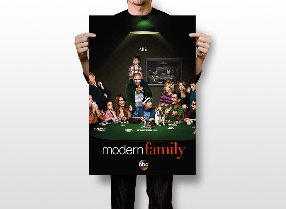 Modern Family Tv Show Series Movie Romance Wall Art Home Decor – POSTER 20×30