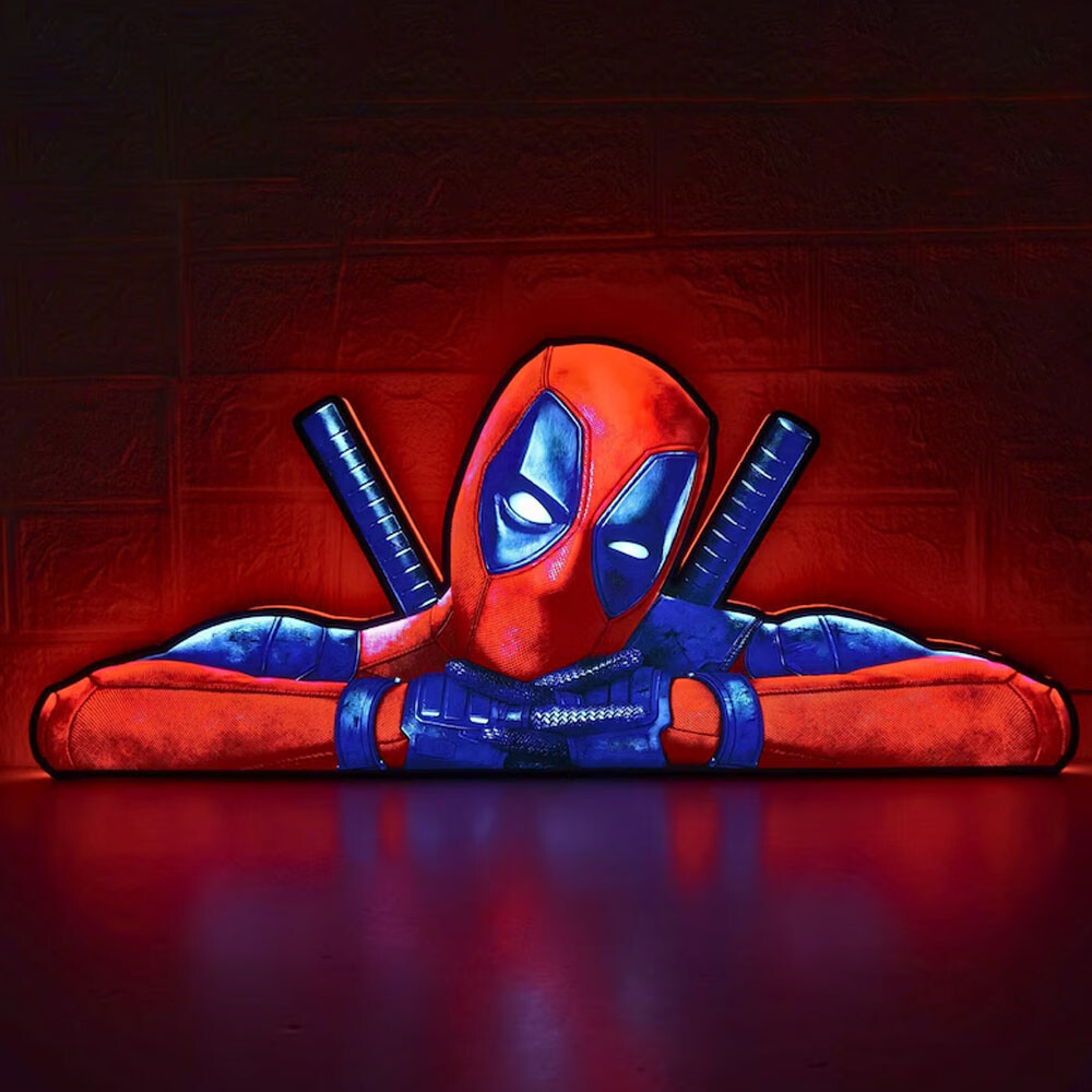 Deadpool Pinball LED Lightbox USB Deadpool Pinball Topper for Pinball Machine