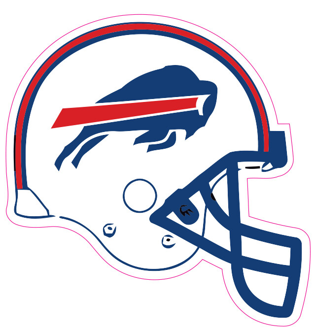 Buffalo Bills Football Vinyl Decal Sticker Car Truck Bumper Tumbler Mug