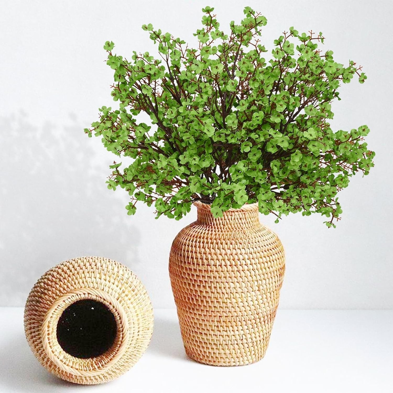 Maintenance-Free Artificial Babys Breath Flowers – 5 Pcs for All Occasions