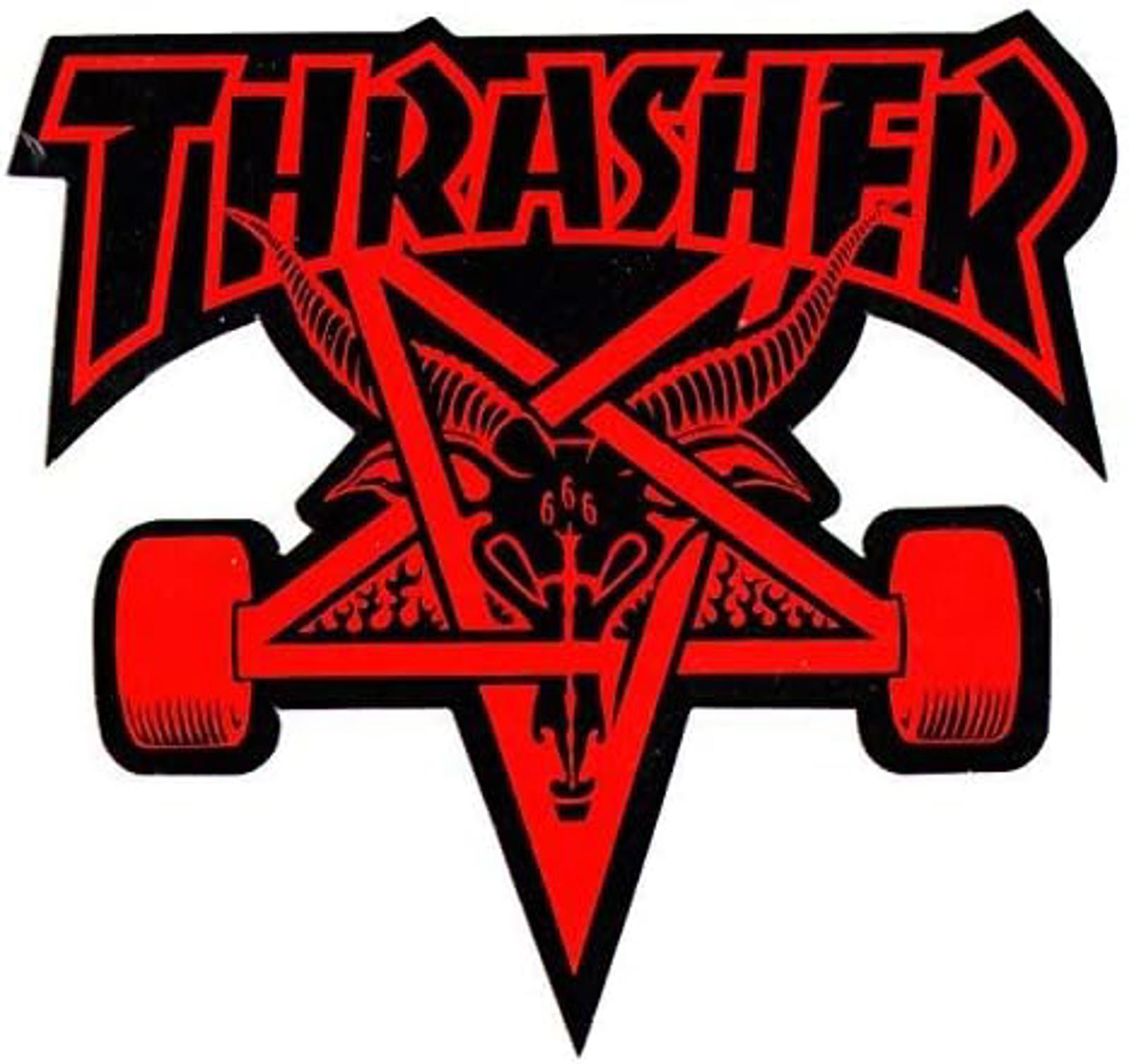 5″ Thrasher Magazine Vinyl Bumper Sticker