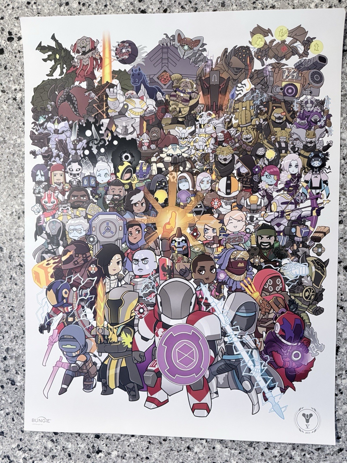 Destiny 2 Poster 2019 Game Art Print 24×18 In.