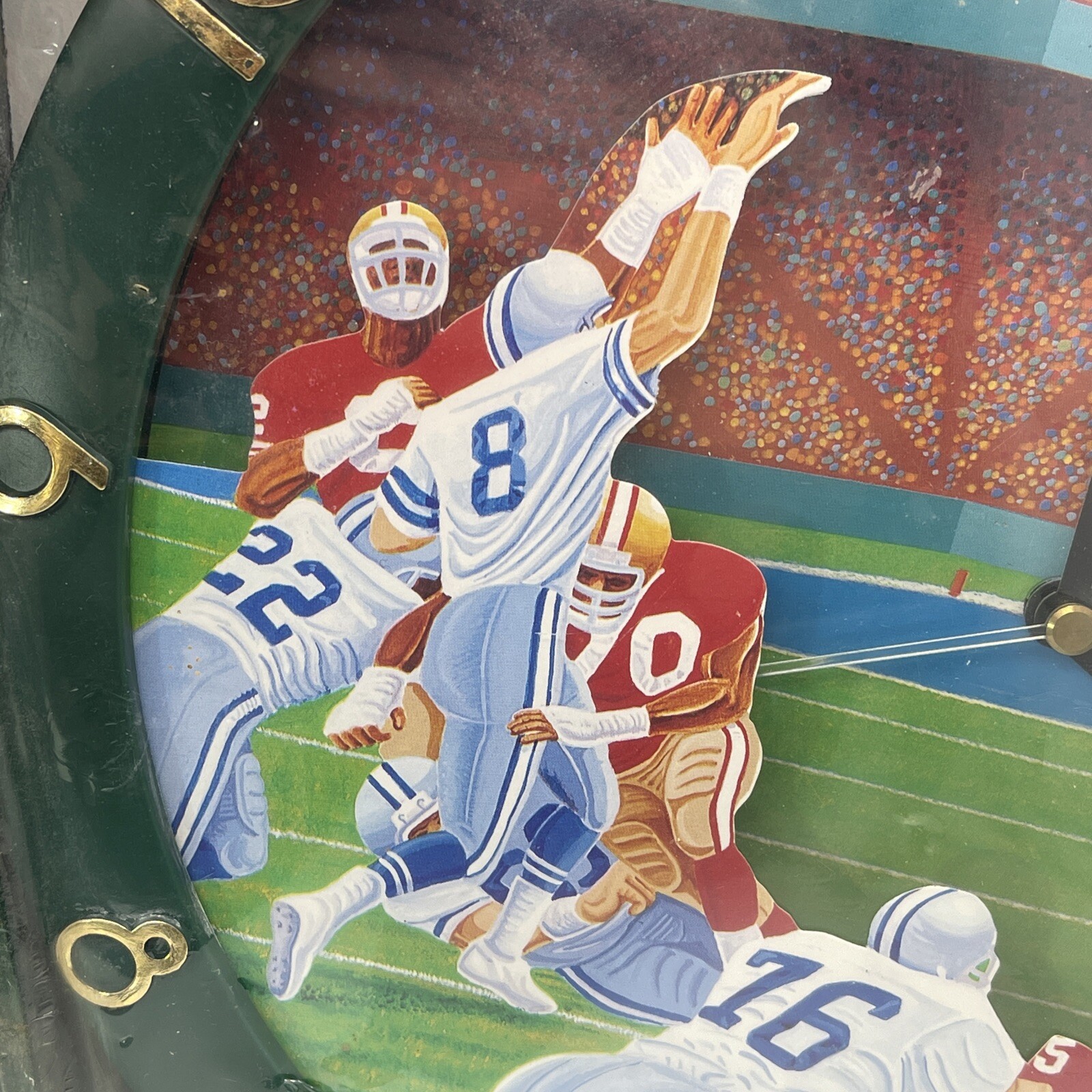 Brand New Football Team Quartz Hanging Wall clock by salamander Touchdown Time
