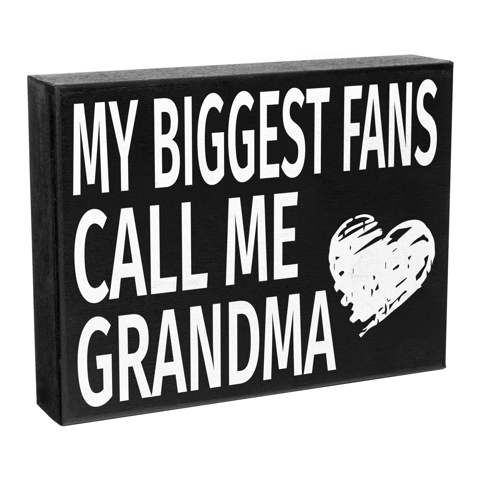 JennyGems My Biggest Fans Call Me Grandma Sign, Grandma Gifts, Gift for Grandma