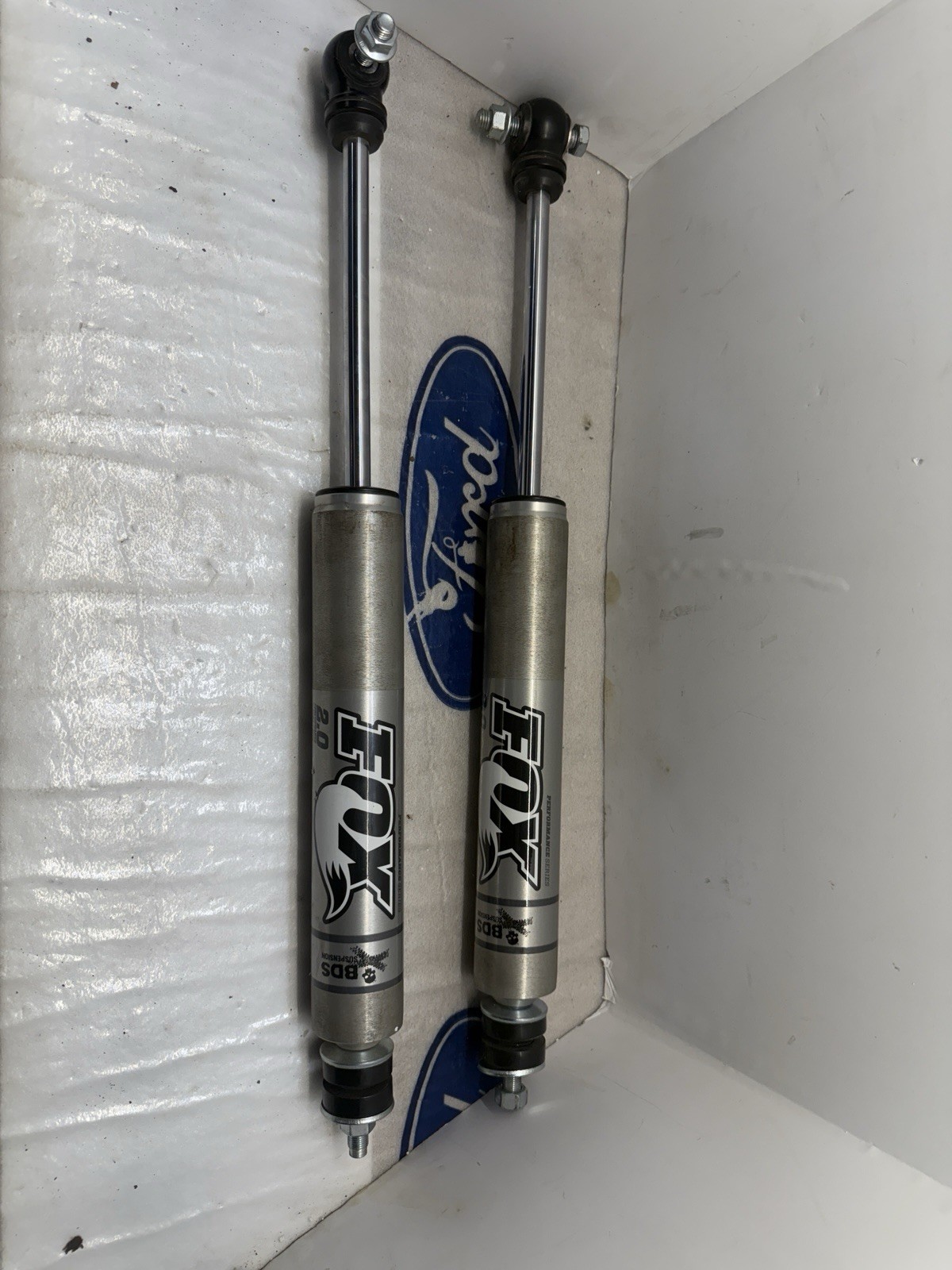 BDS Fox 2.0 8340 Performance Series Smooth Body IFP Shock. 6” Lift. Pair