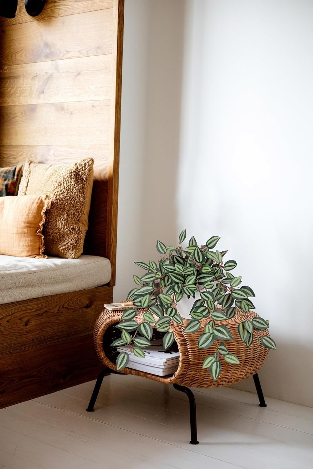 Stunning 18.5” Faux Plant with Cascading Vines – Ideal Gift for All Occasions
