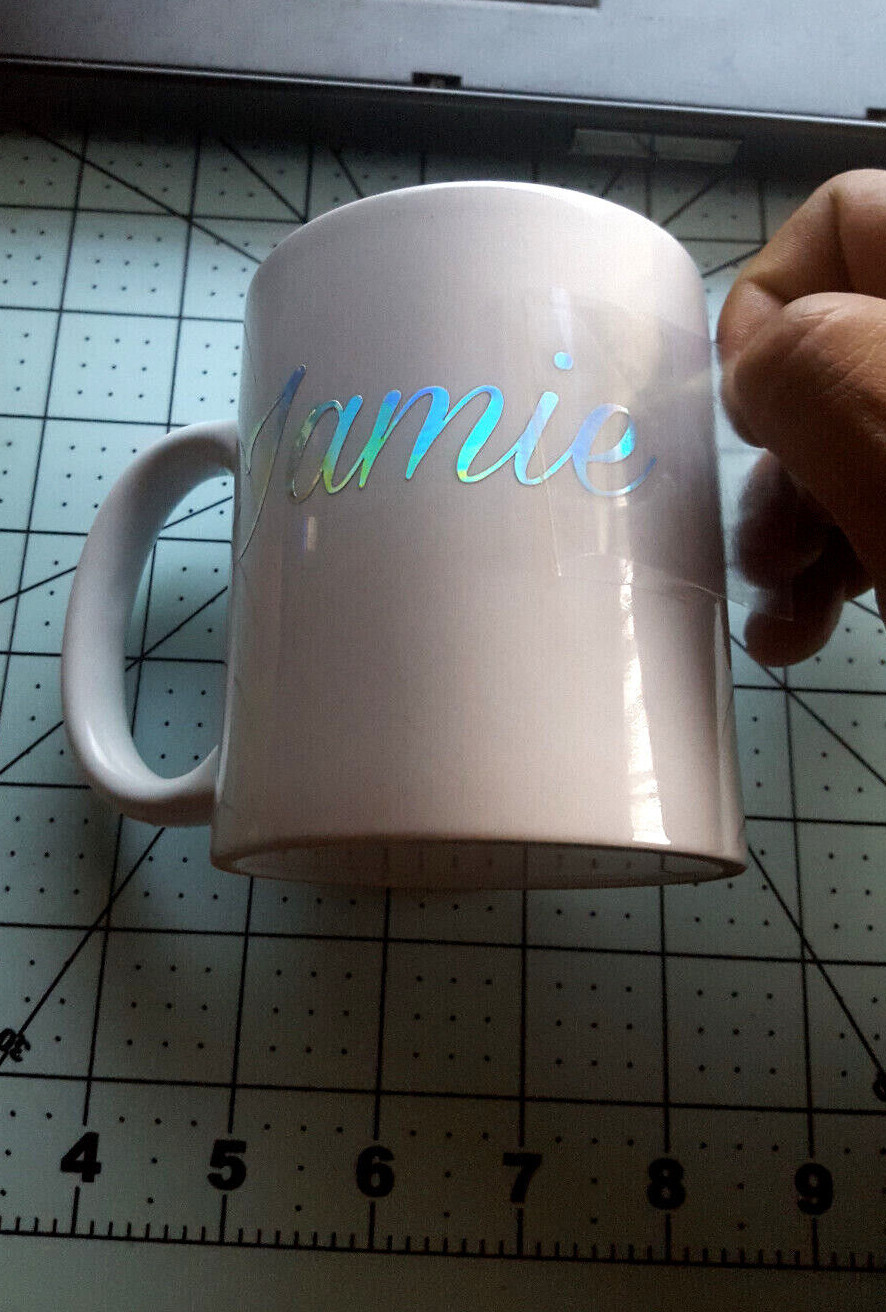 Custom Personalized Vinyl Lettering Name Decal Sticker Car Window Tumbler Flask