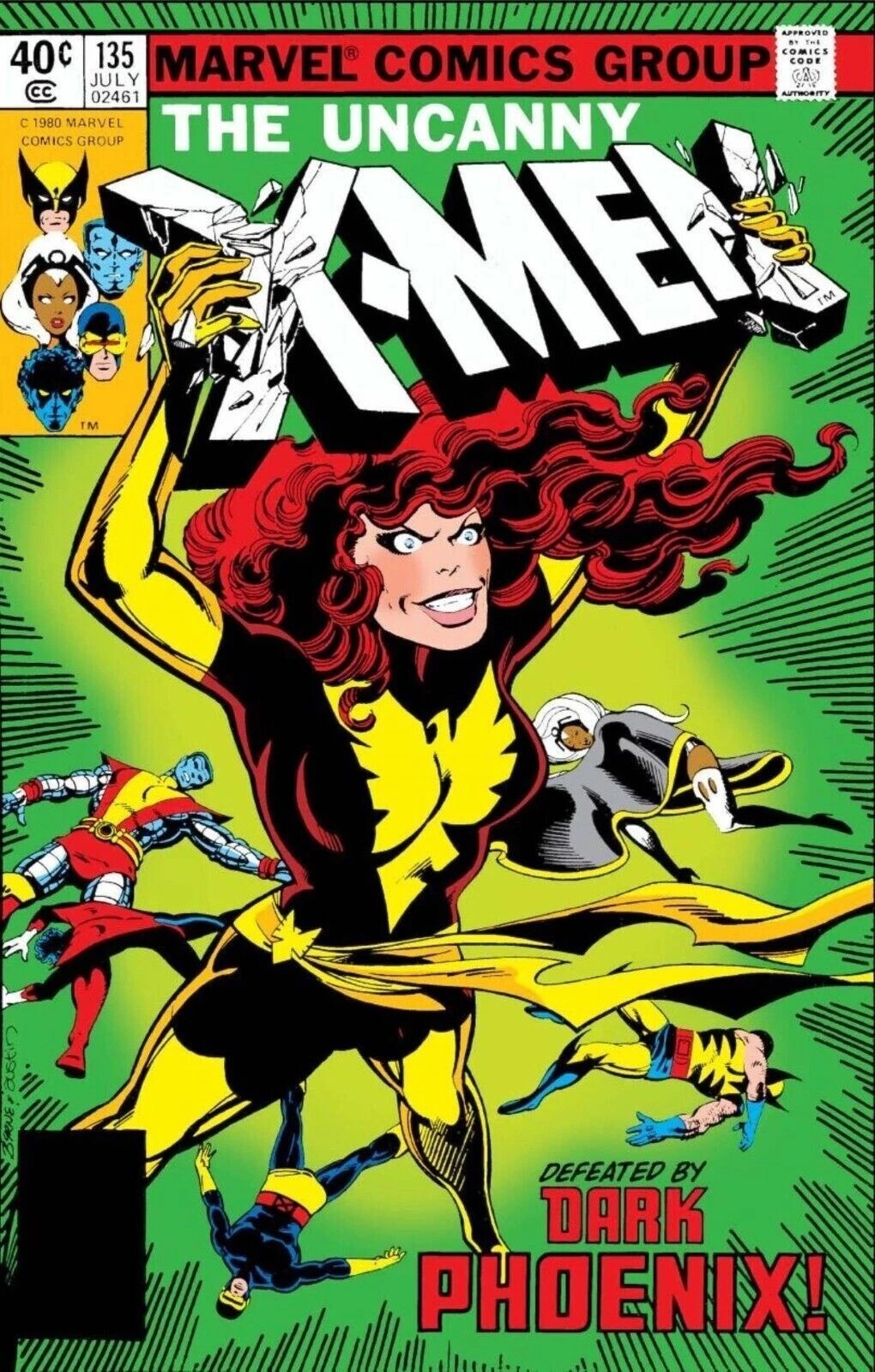 UNCANNY X-MEN #135 COMIC BOOK COVER glossy Poster PRINT 16″x24″ HOME DECOR