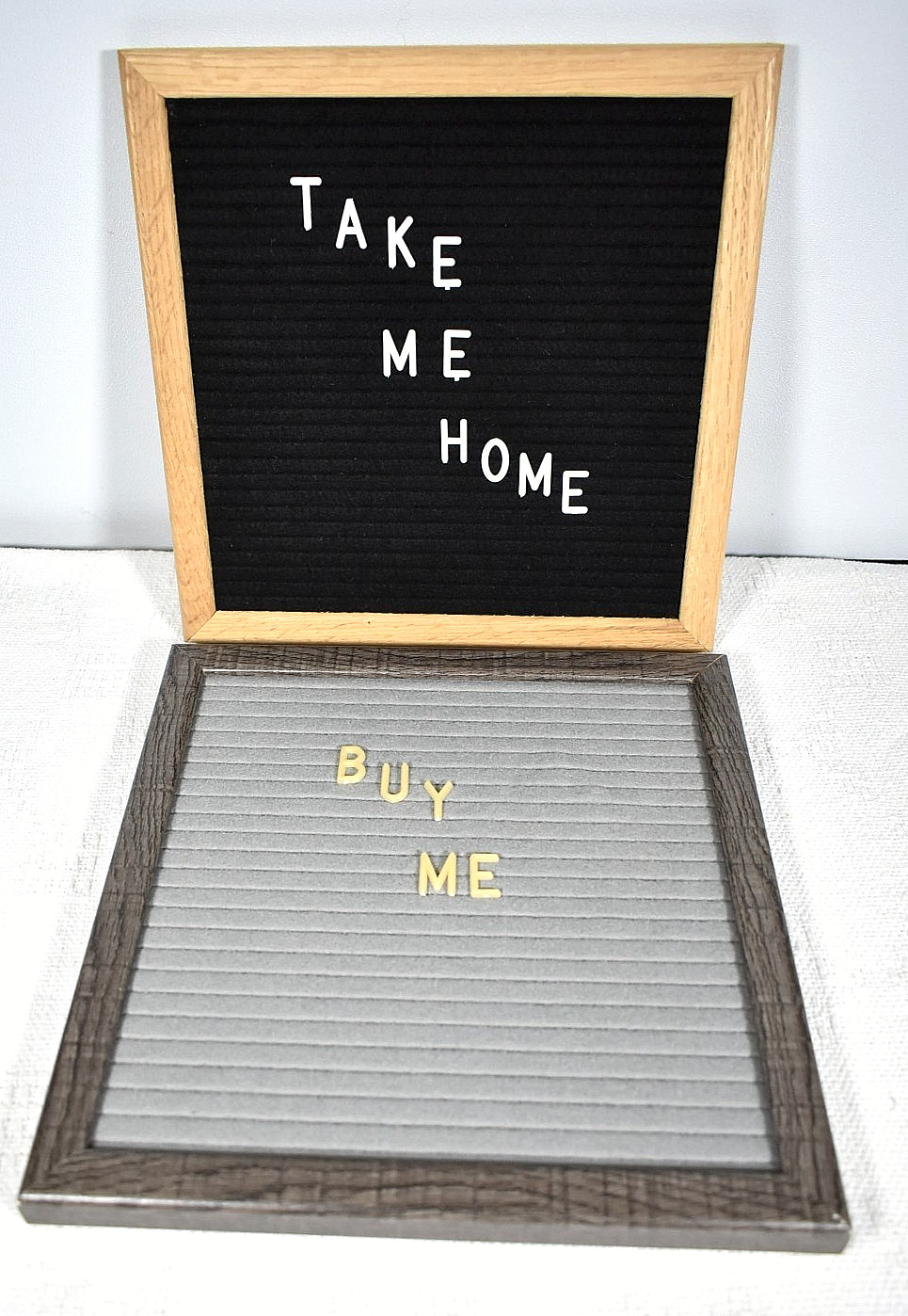 Message Boards Bundles, 2 Style Boards w/Different Color Letters-Buyer’s Choice!