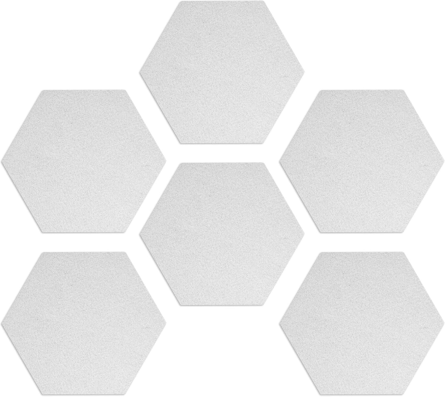 Creative Hexagon Felt Board Tiles for Home & Classroom – Easy Installation