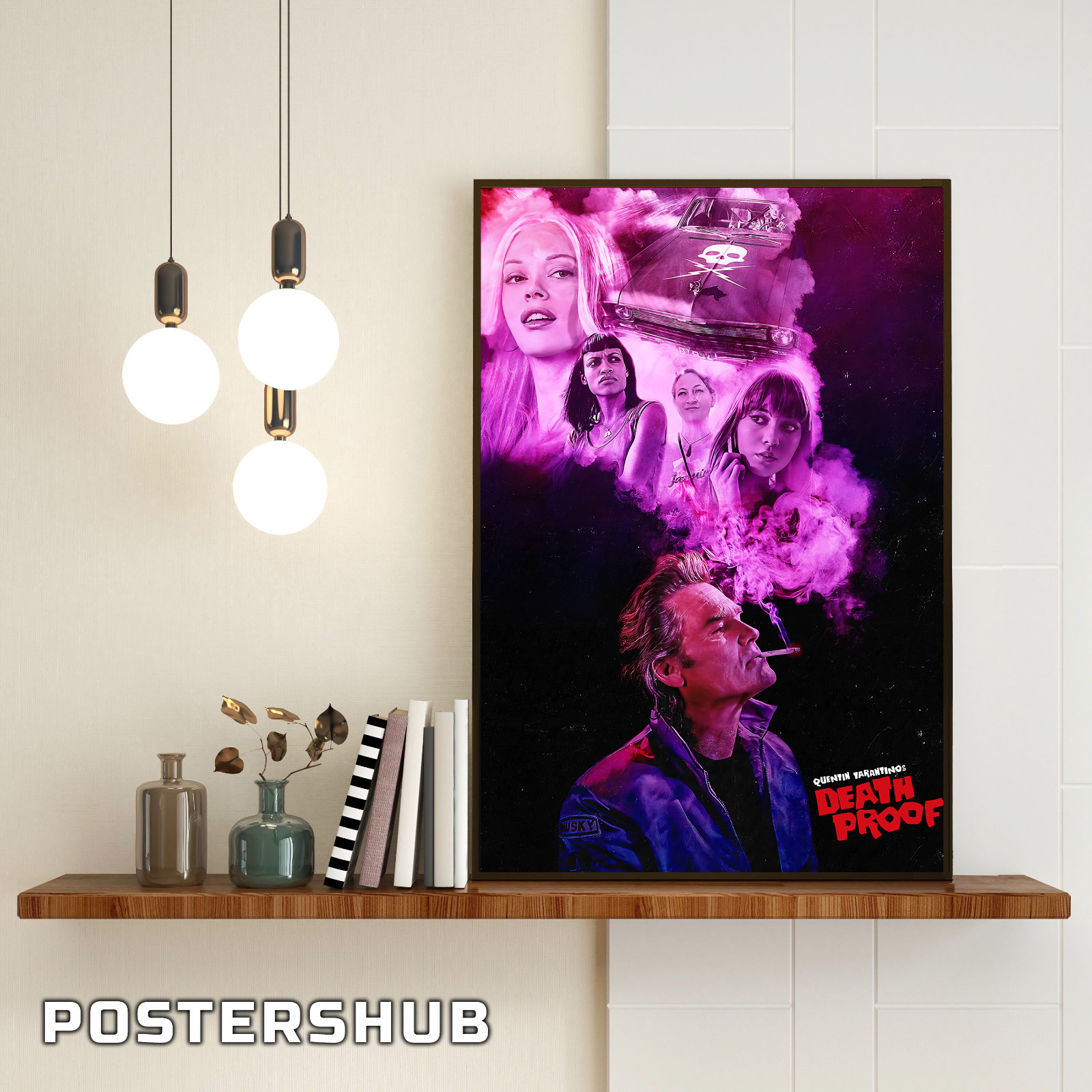 Death Proof Tarantino Premium Poster Gift Fan