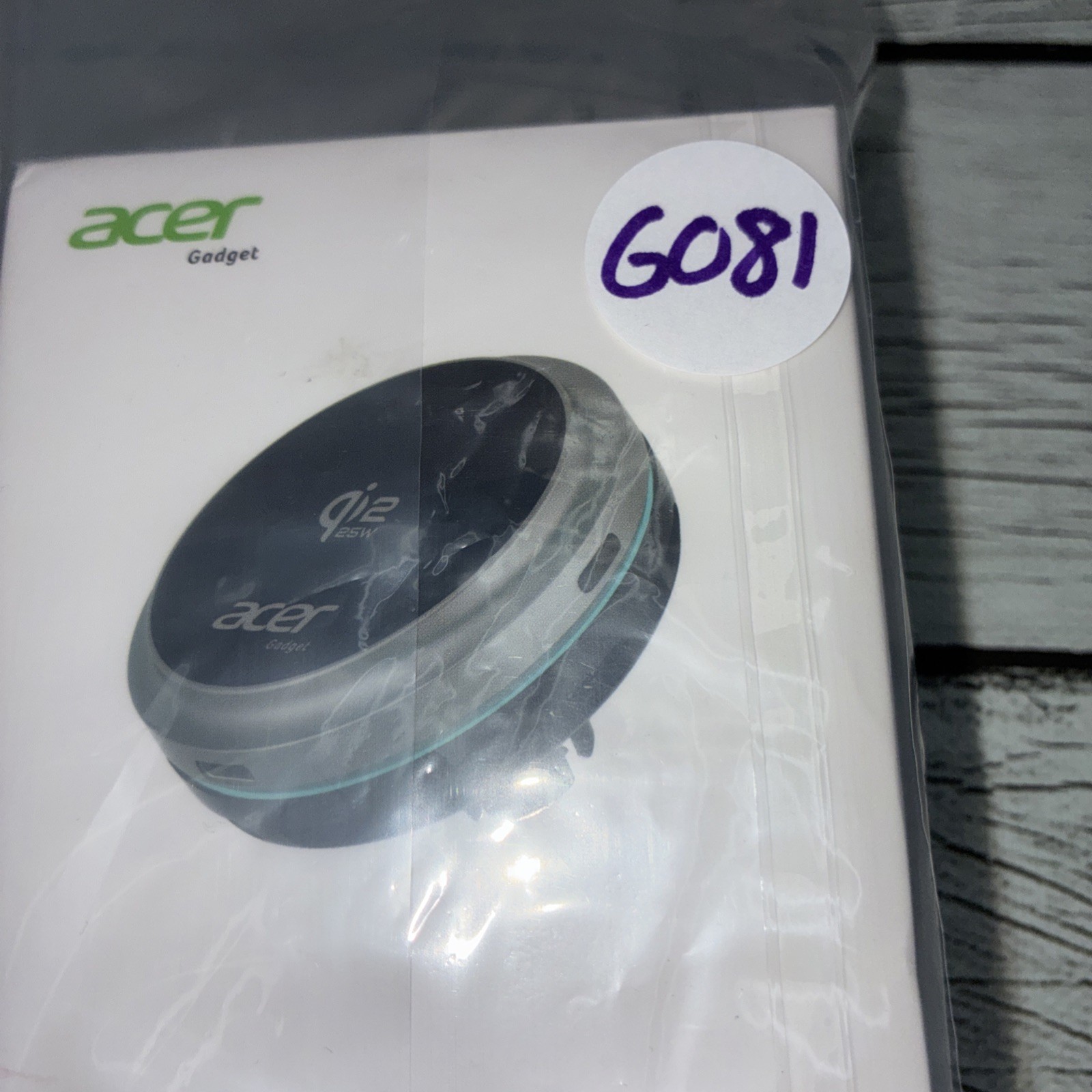 Acer Gadget Qi2.2 25W for MagSafe Car Mount Charger,Wireless Car Charger Open Bx