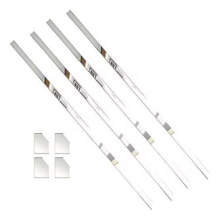 Mirredge 24400 Mirror Installation Kit, 48 In L, 1 1/2 In W, 1/8 In H, Mirror