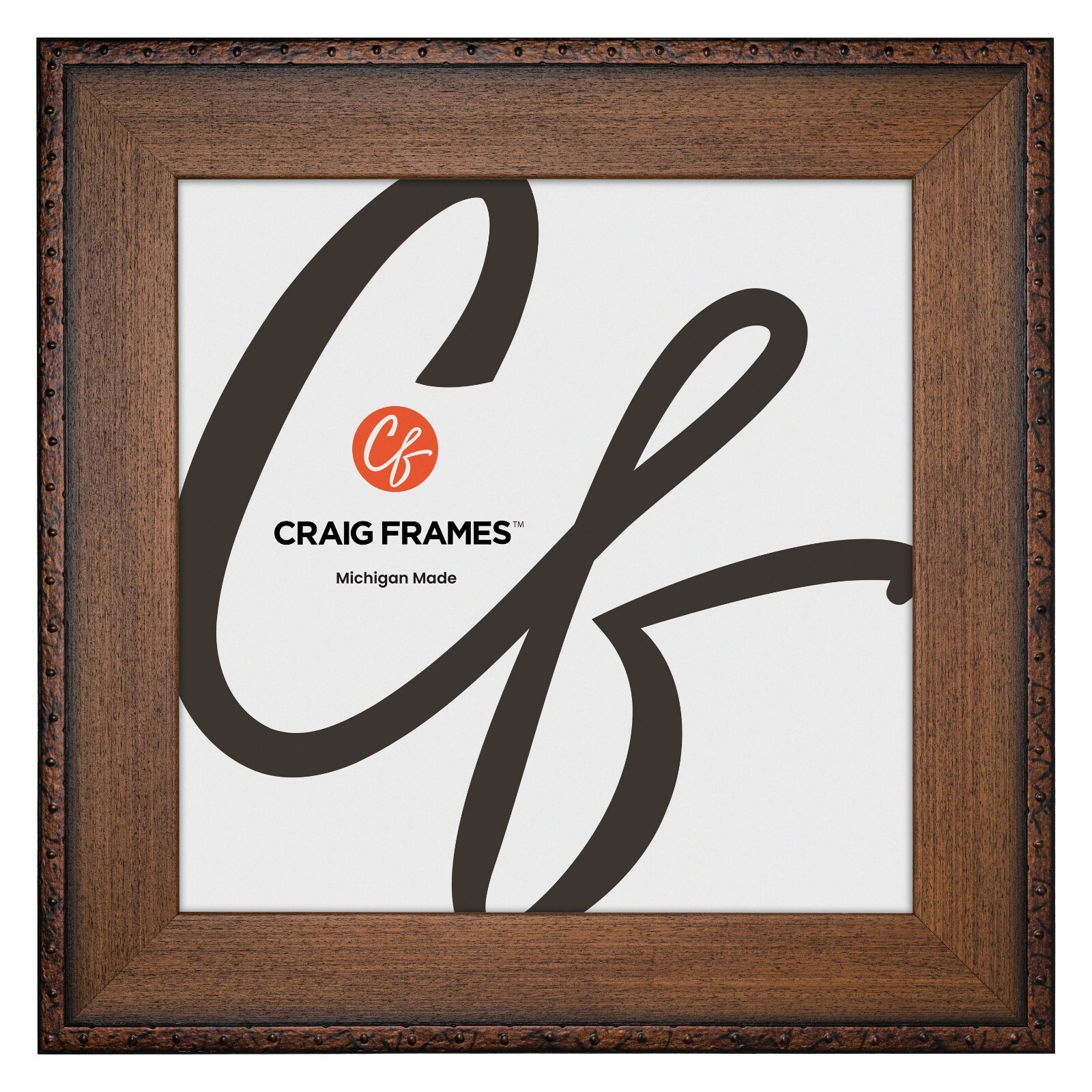 Craig Frames Constitution Nautical, 3 Inches Wide Walnut Brown Picture Frame