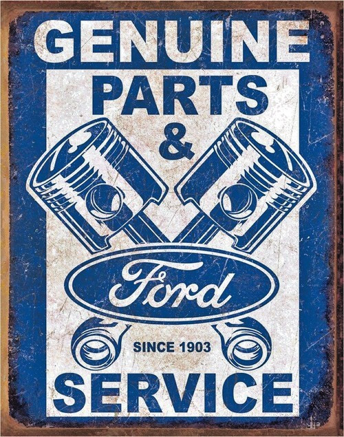 Vintage Automotive Metal Signs Ford Chevy Texaco Garage Decor Choose USA