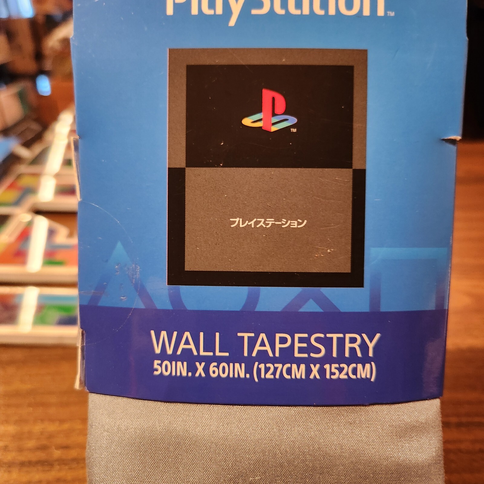 NEW 50″ x 60″ Playstation Wall Tapestry, great for any gamers room, wall decor