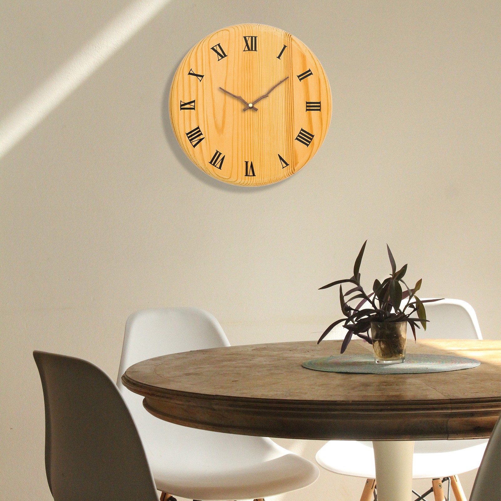Clock Hands Kit, 3 Set Wooden Mechanism Clock Hand Parts for 10 Inch Clock, G1