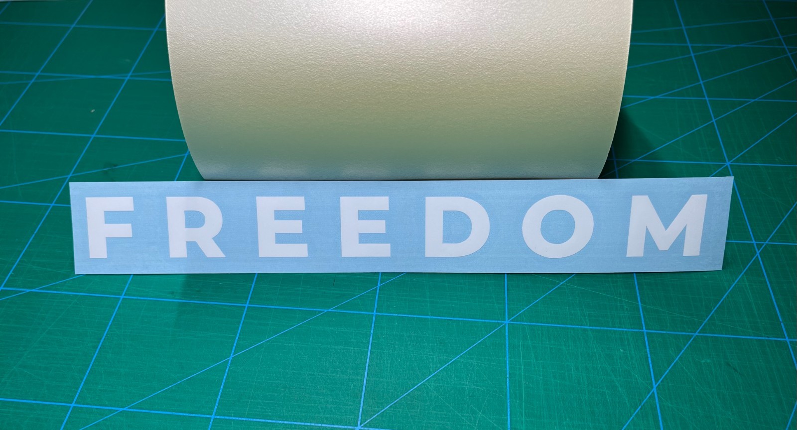 FREEDOM Decal Vinyl Transfer Sticker Die Cut Car Window Laptop Charlie Kirk