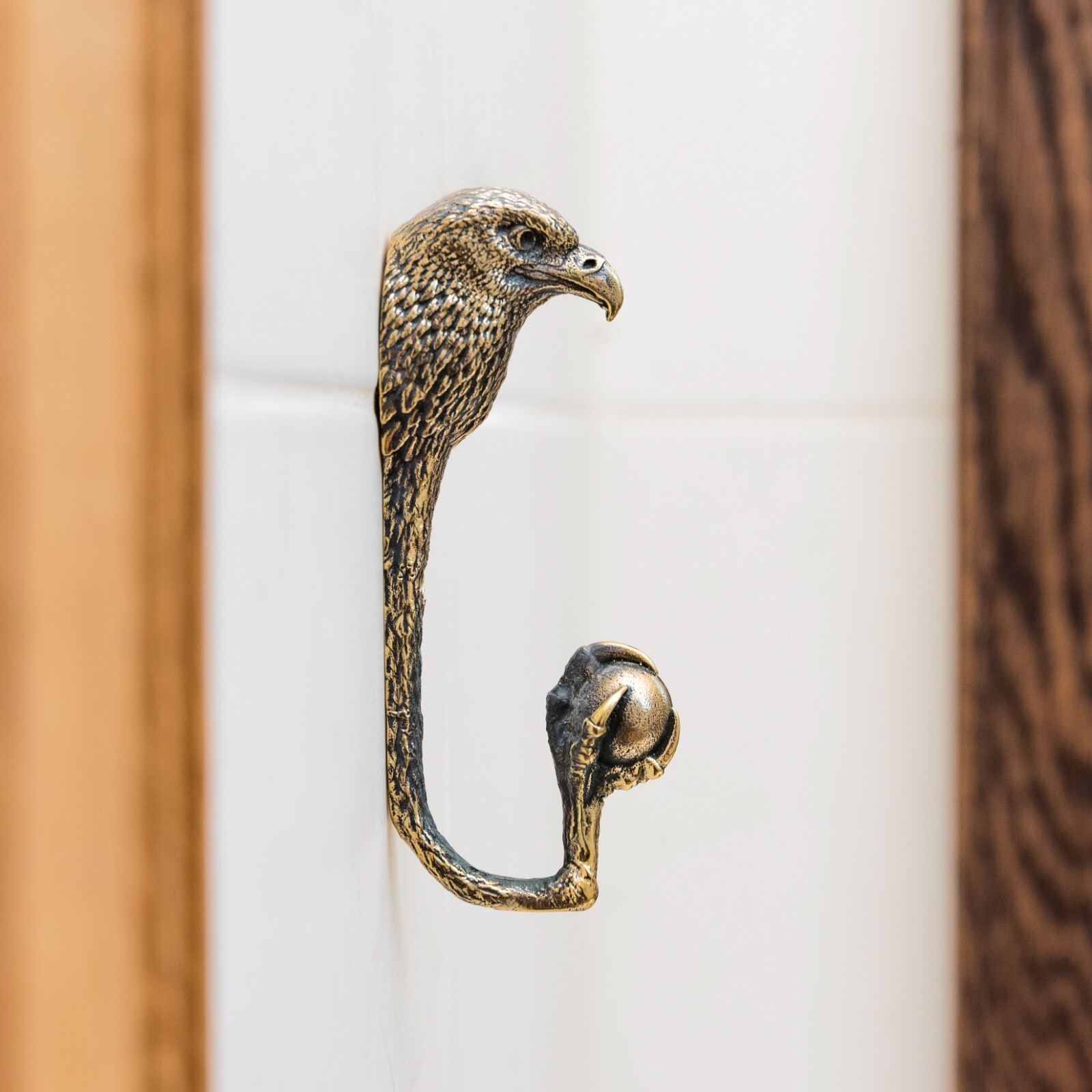 Wall hook Eagle , Decorative Hooks, Brass hook,Coat Hook, Towel Hook, Wall Hook.
