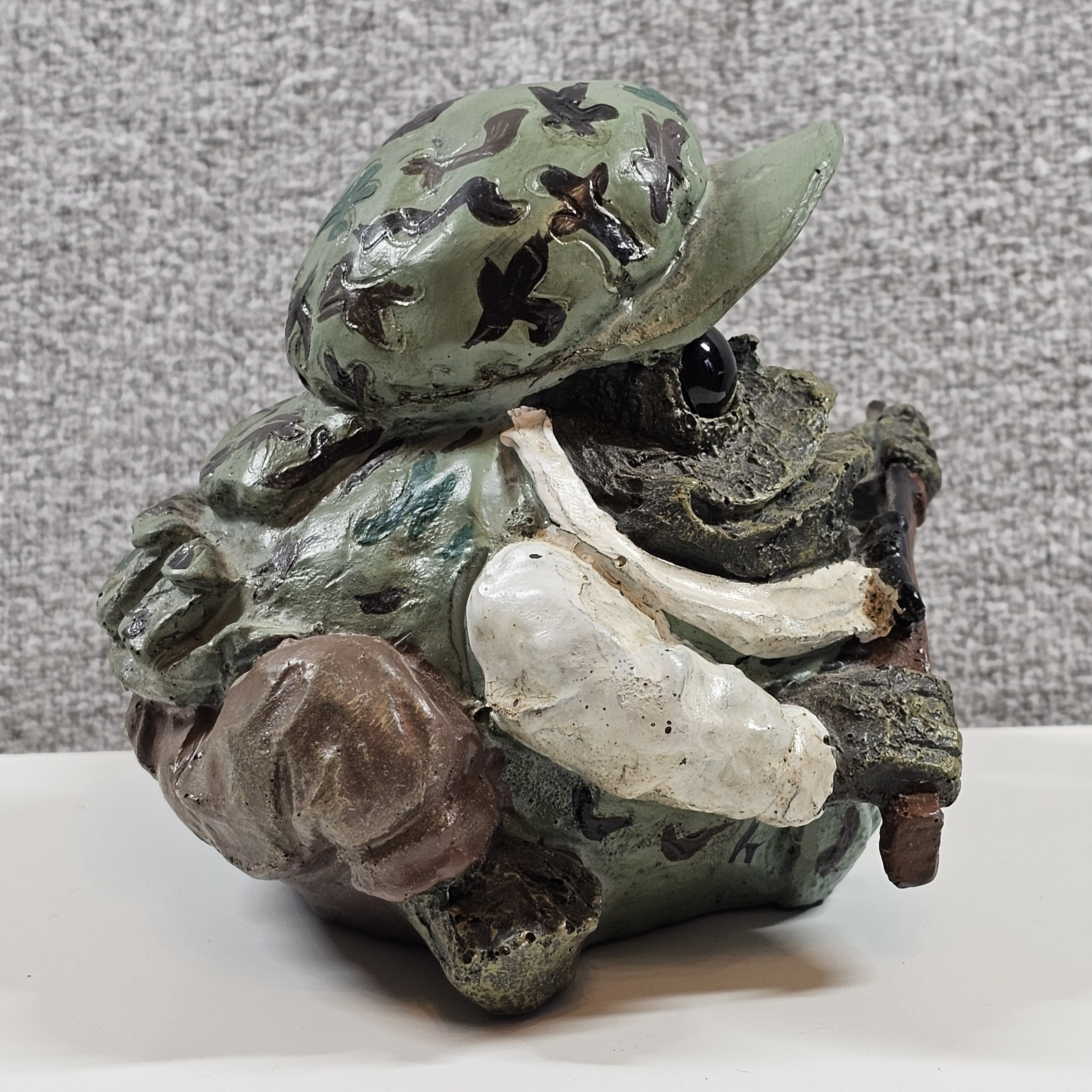 Homestyles Toad Hollow Camouflage Hunting Indoor/Outdoor Garden Decor Whimsical