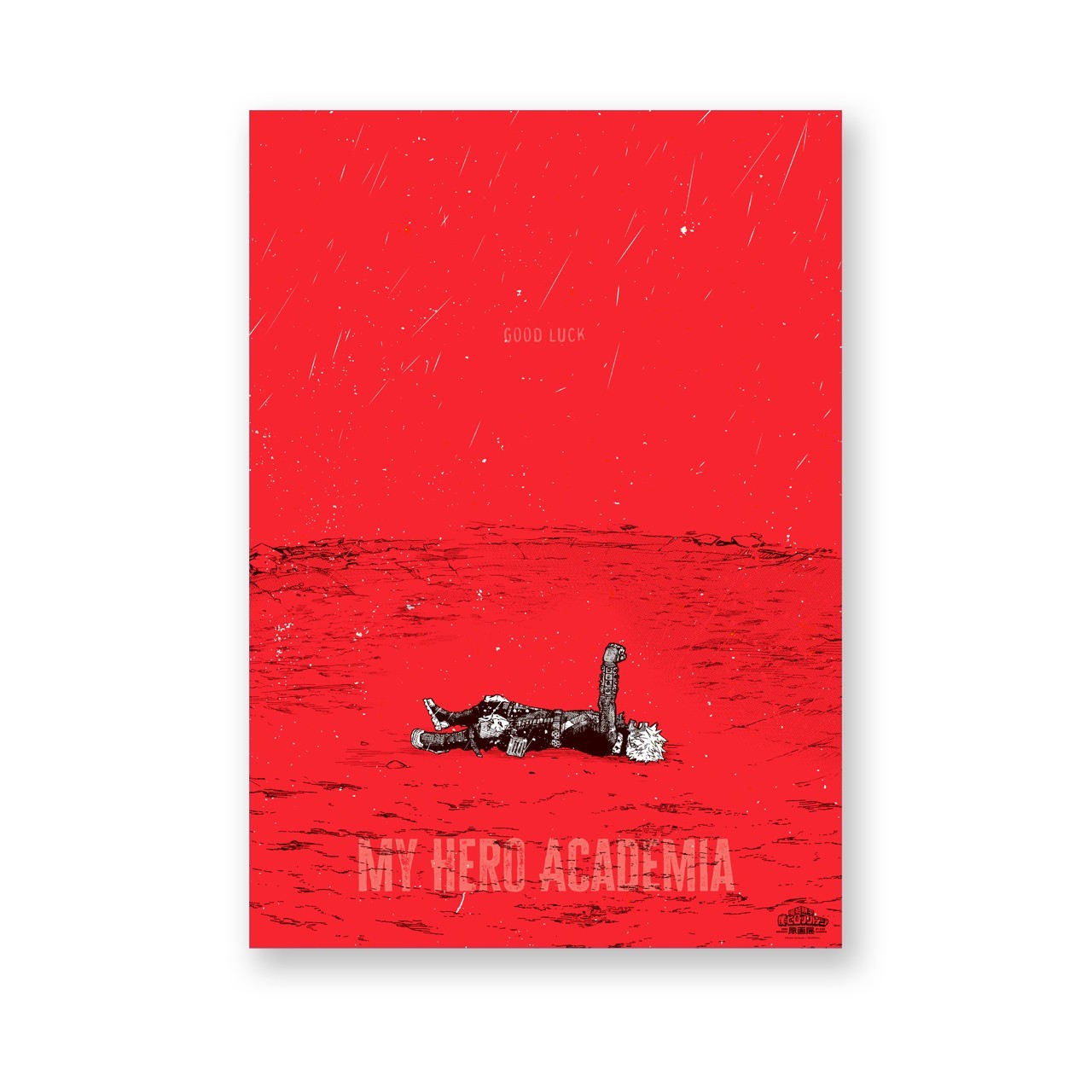 My Hero Academia Art Exhibition A2 B2 Size Poster 3 Type Set