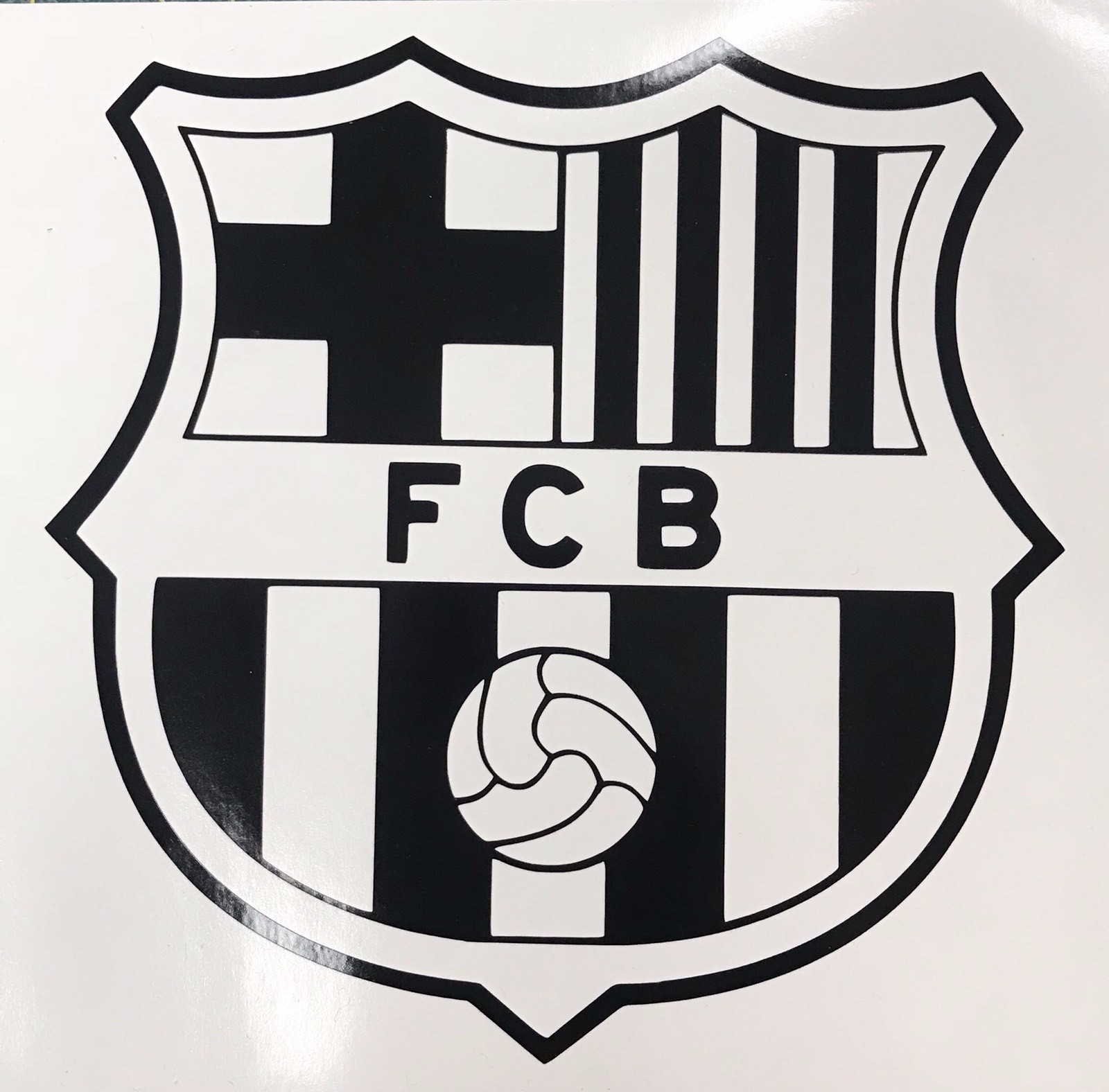 FC BARCELONA Logo Soccer Football Car Window Vinyl Decal Sticker 5”x5″
