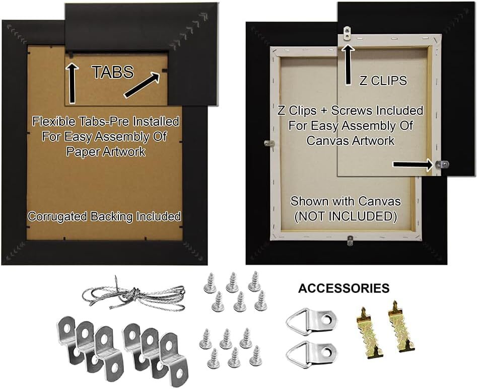 3-1/2″ Gold Ornate Picture Frame 11×14 12×18 16×20 24×36 30×40 36×36 + 3348-A897