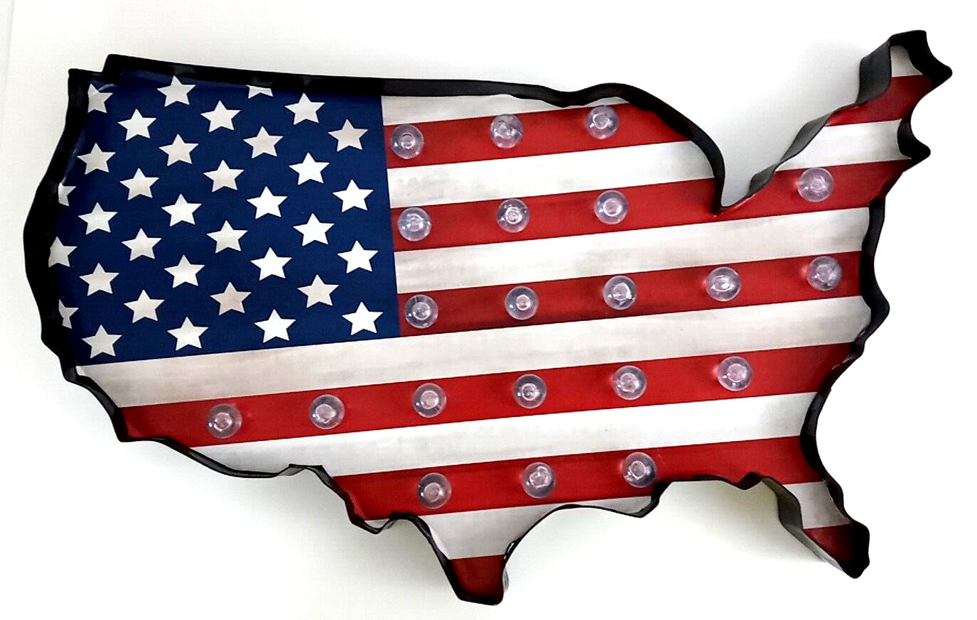 July 4th Americana Led Lighted Sign Let Freedom Ring