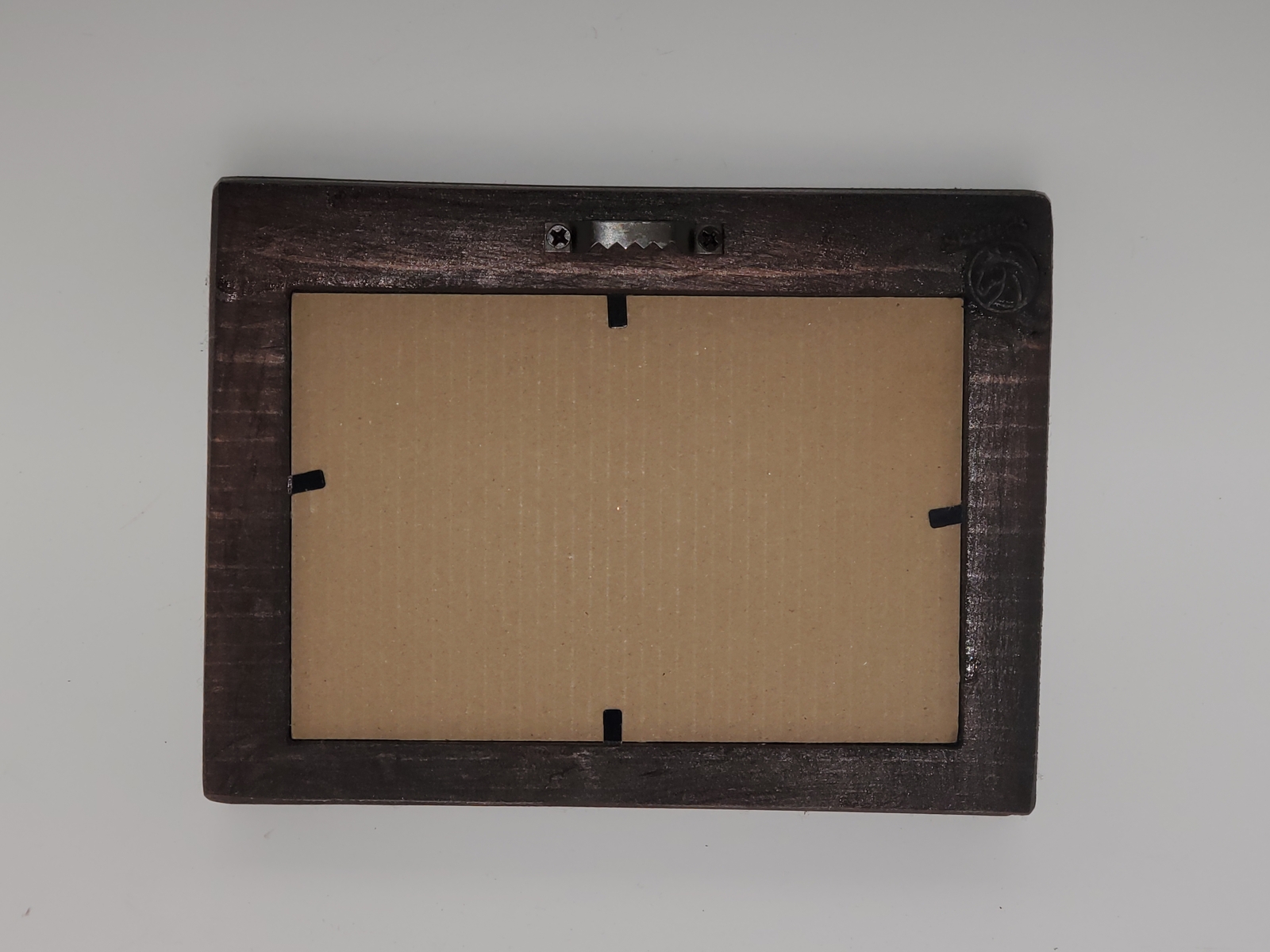 4×6 Carved Picture Frame Bordered Design